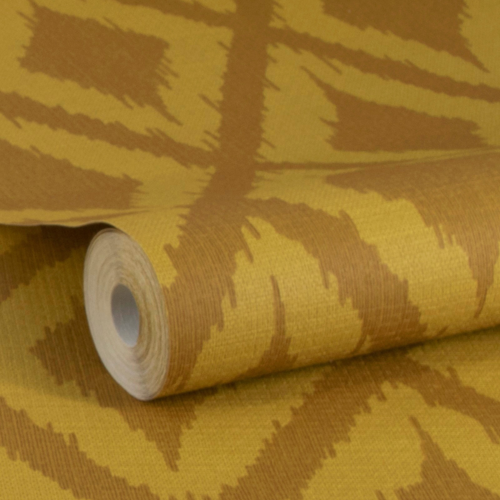 WOW Vliestapete »Ikat Ocker«, FSC® zertifiziert, mit lebhaftem Druck, 10 Me günstig online kaufen