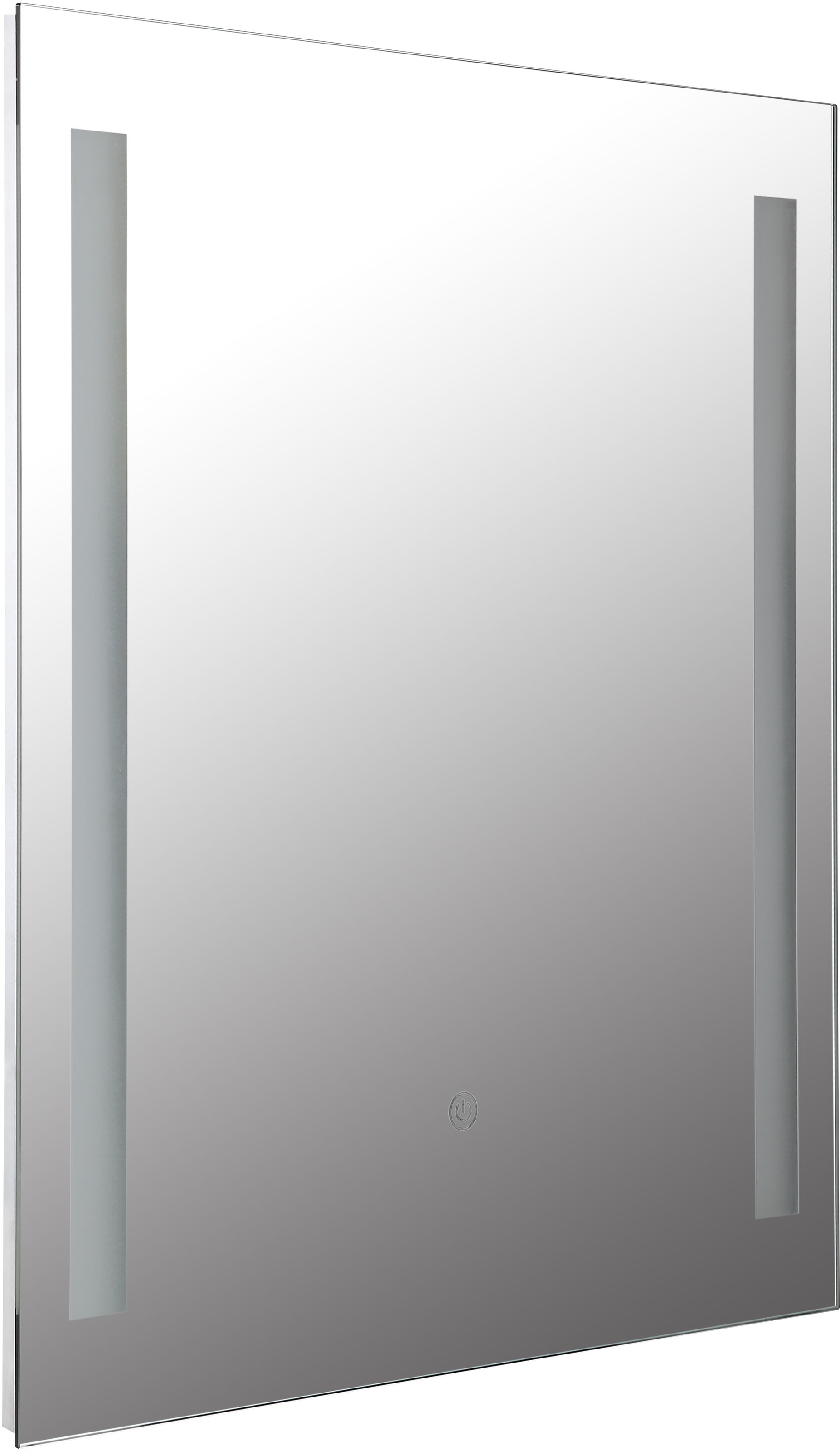 GLOBO LIGHTING LED Spiegelleuchte »RIVAS«, Leuchtmittel LED-Modul | LED fest integriert, Spiegel/Touch Ein/Aus/IP44/Touchdimmer/BxH: 500x610mm