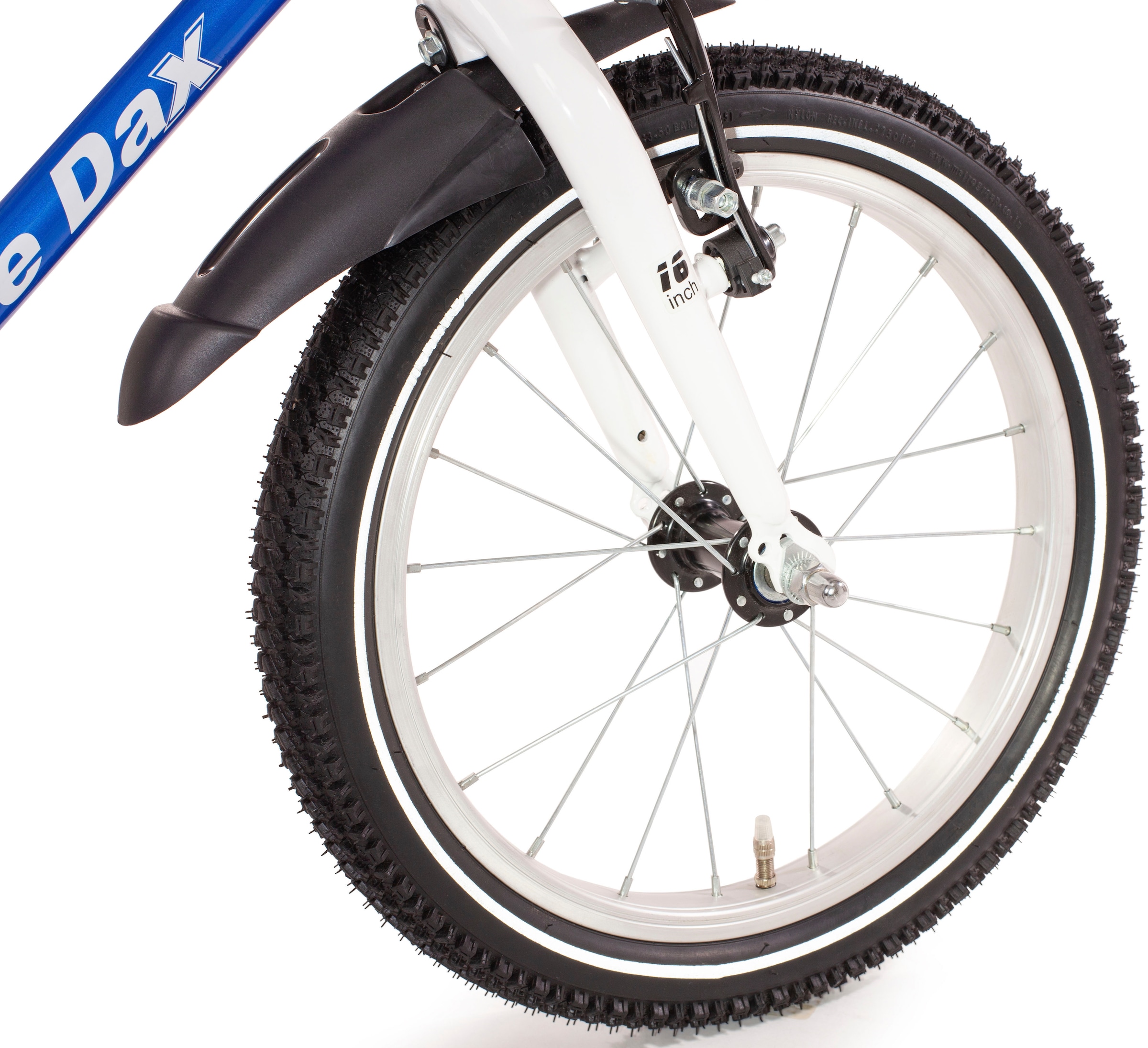 Bachtenkirch Kinderfahrrad »14" Little-Dax "AERON", blau« 1 Gang ohne Schaltung