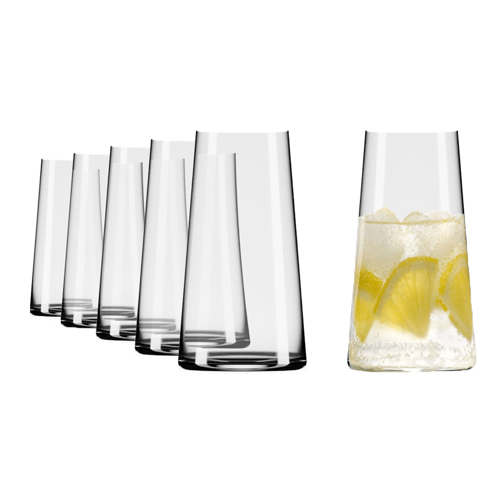 Stölzle Longdrinkglas »Longdrinkgläser Power 458 ml 6er Set transparent« günstig online kaufen