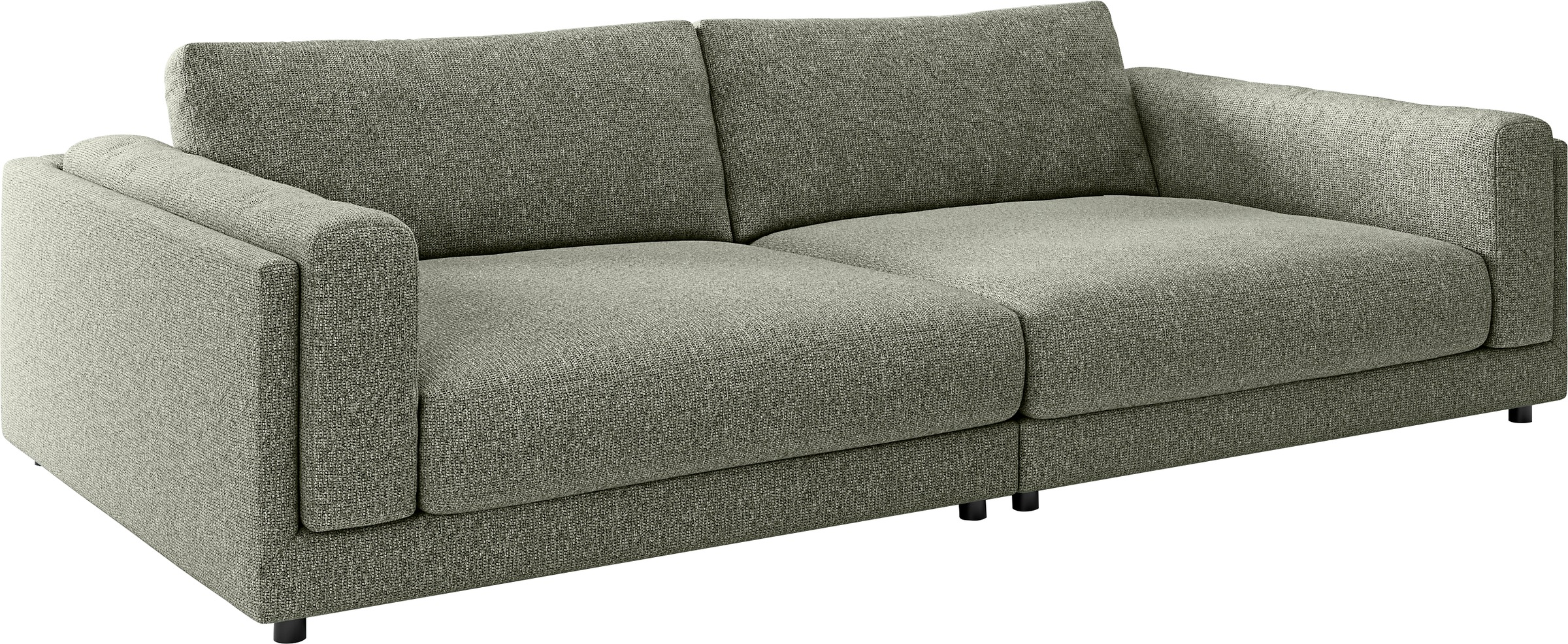 3C Candy Big-Sofa »Karalis mit extra großer Sitztiefe, elegantes Mega Sofa zum Relaxen,«, auch in Cord- oder Leder-Bezug, lose Kissen, loungige Bequemlichkeit