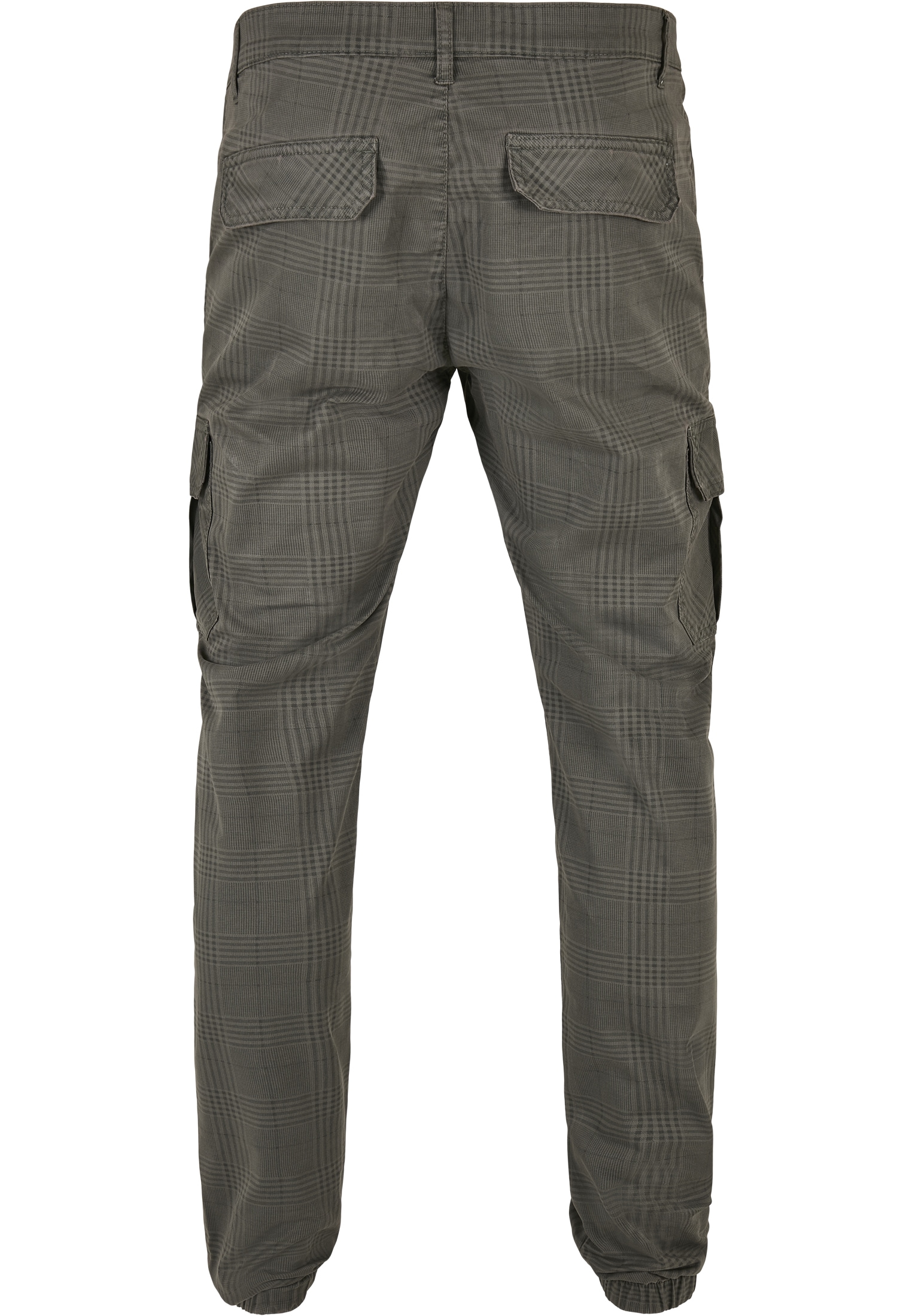 URBAN CLASSICS Cargohose »Urban Classics Herren AOP Glencheck Cargo Jog Pants«