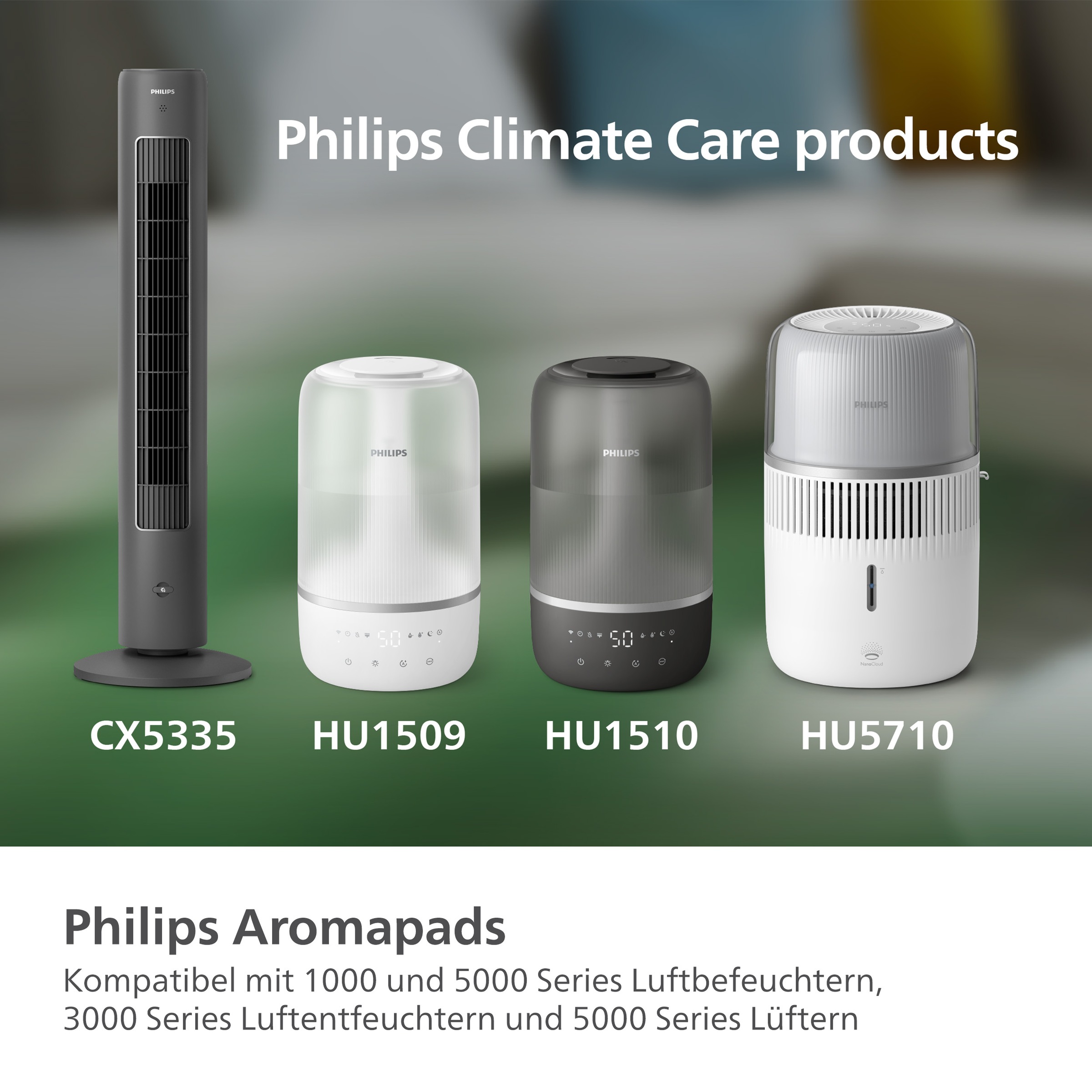Philips Geruchsfilter »FY5100/00 kompatibel mit Philips Climate Care Produkten«, Bis zu 24 Monate verwendbar