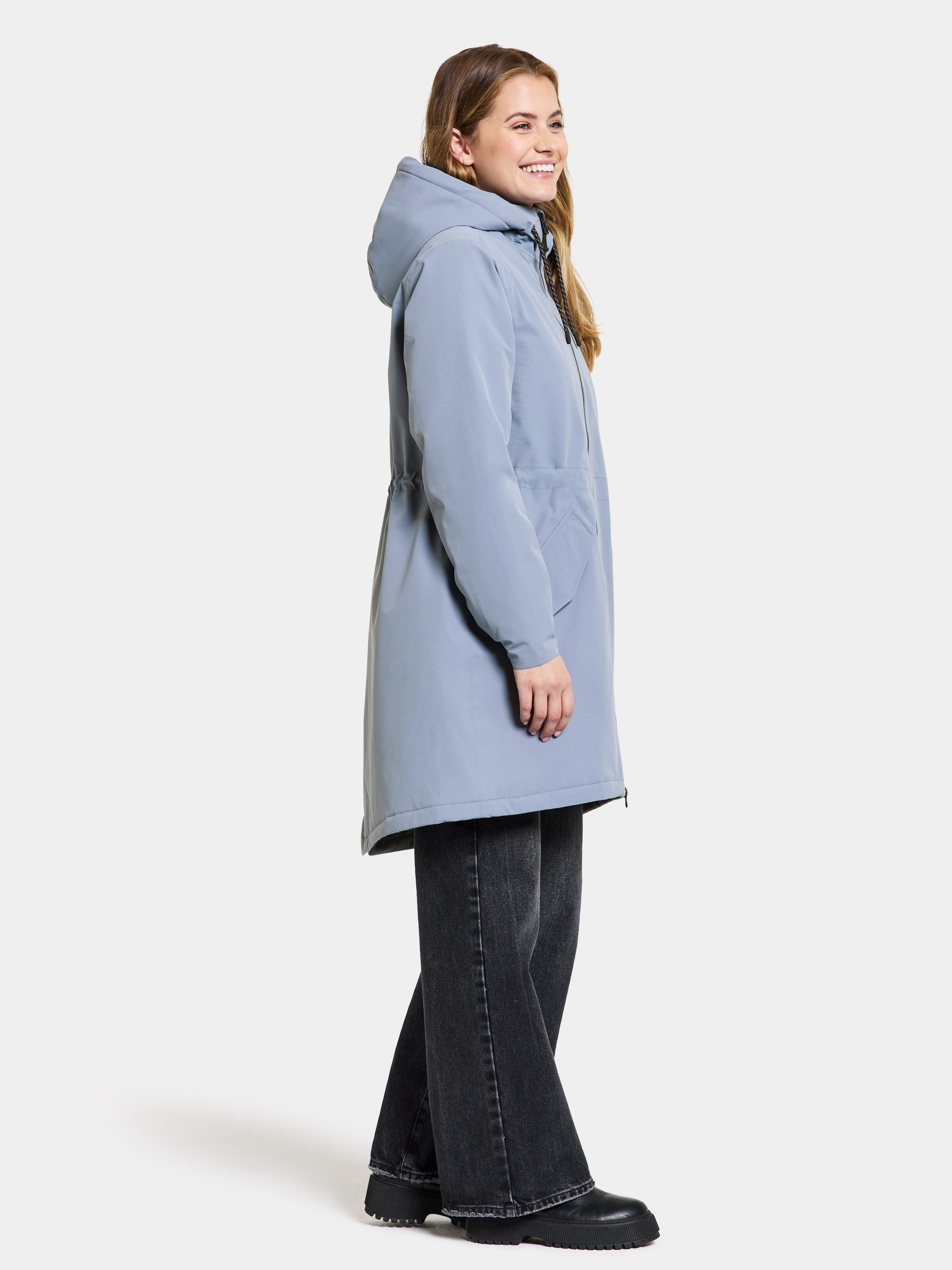 Didriksons Funktionsparka, mit Kapuze, Winterjacke