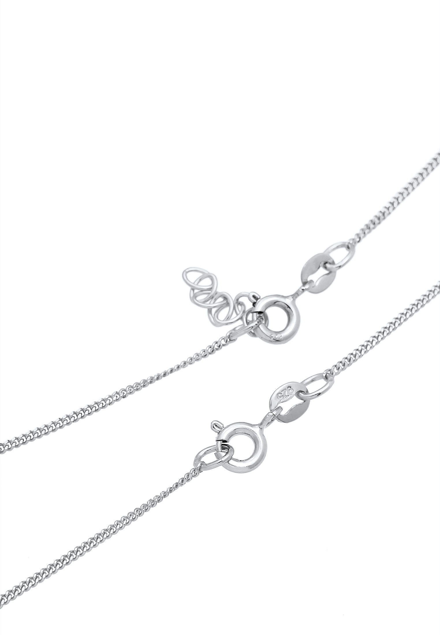 Elli Schmuckset »Plättchen Herz Liebe Mutter Tochter 925 Silber«