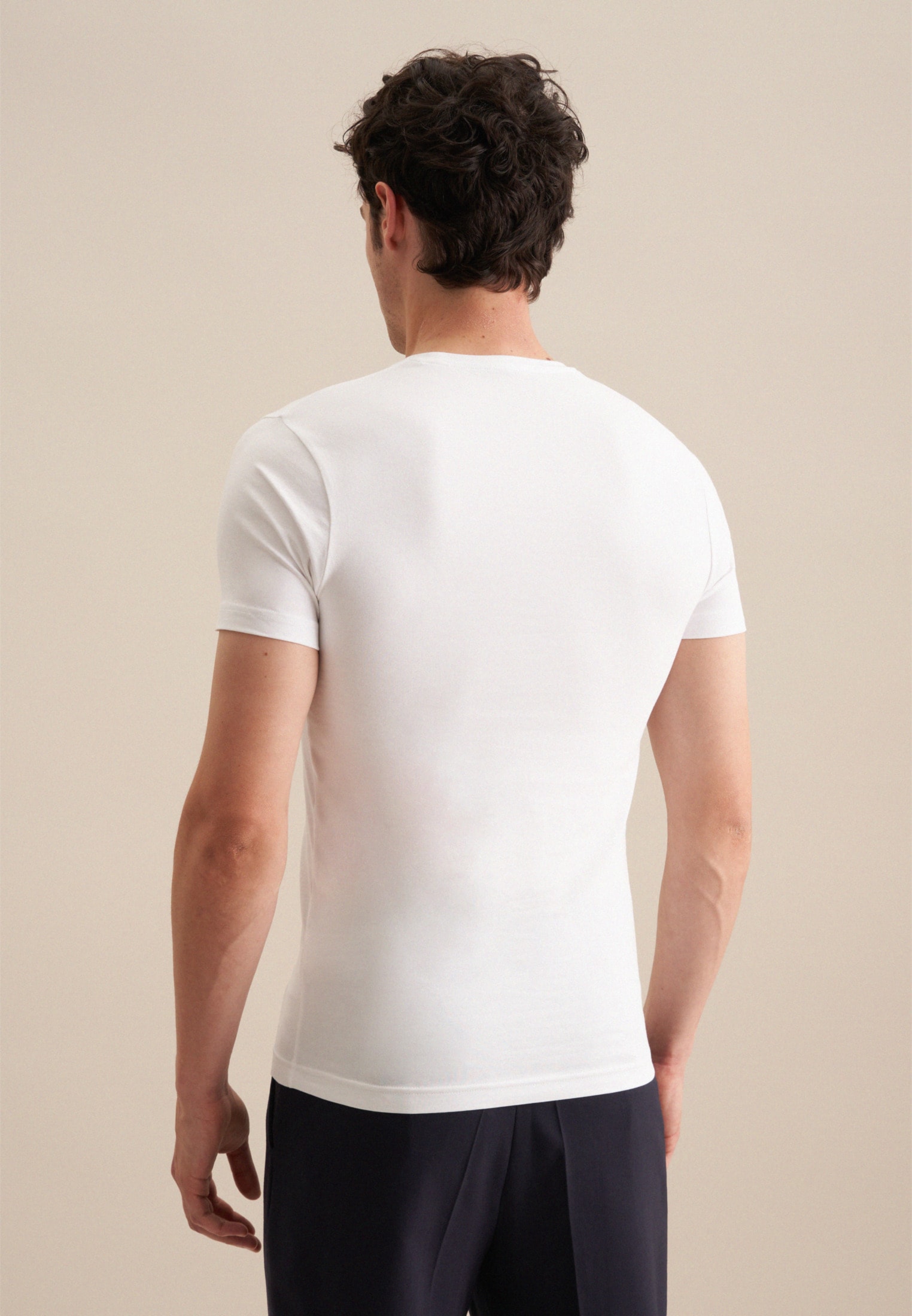seidensticker T-Shirt, 1/2 Rundhals Uni