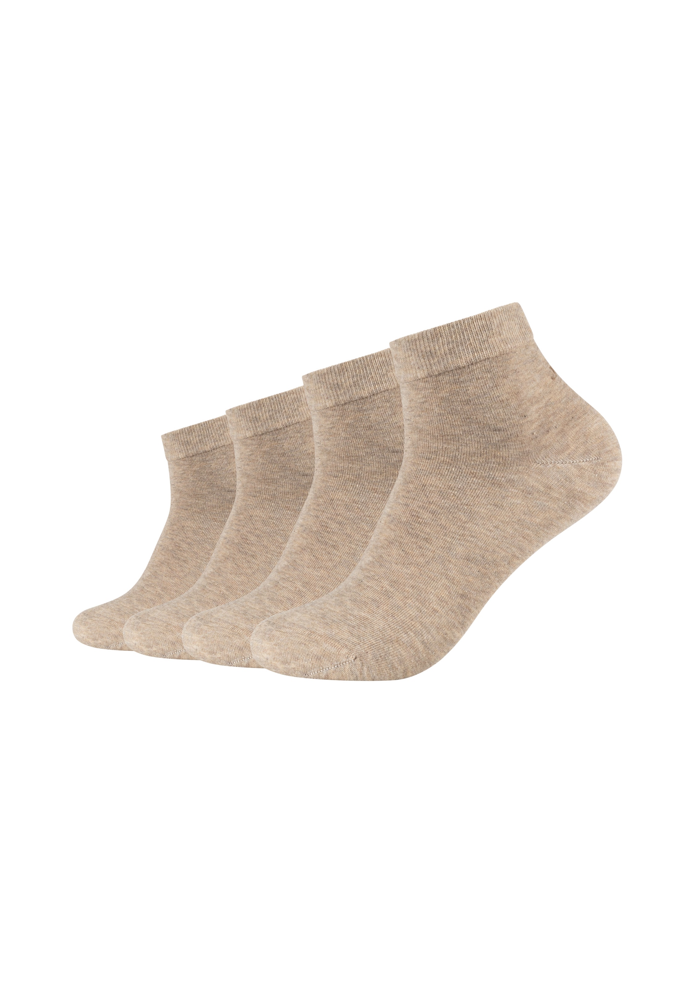 JOOP! Kurzsocken »premium essentials« 4 Paar, 4 Stk. tlg. mit Logoschriftzug an der Ferse