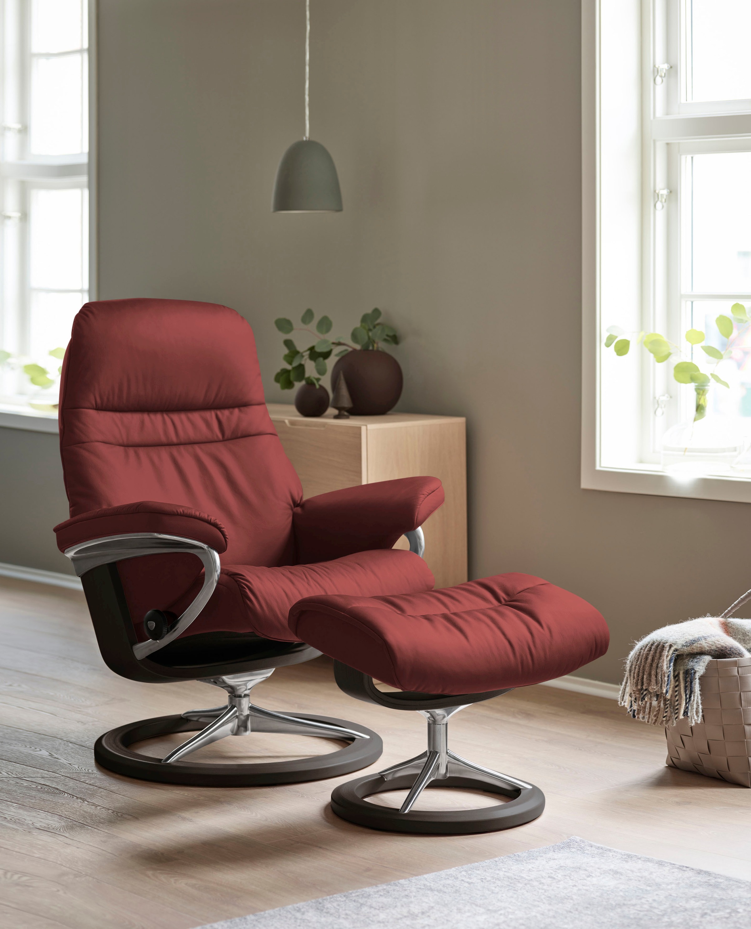 Stressless® Fußhocker »Sunrise«, mit Signature Base, Gestell Wenge