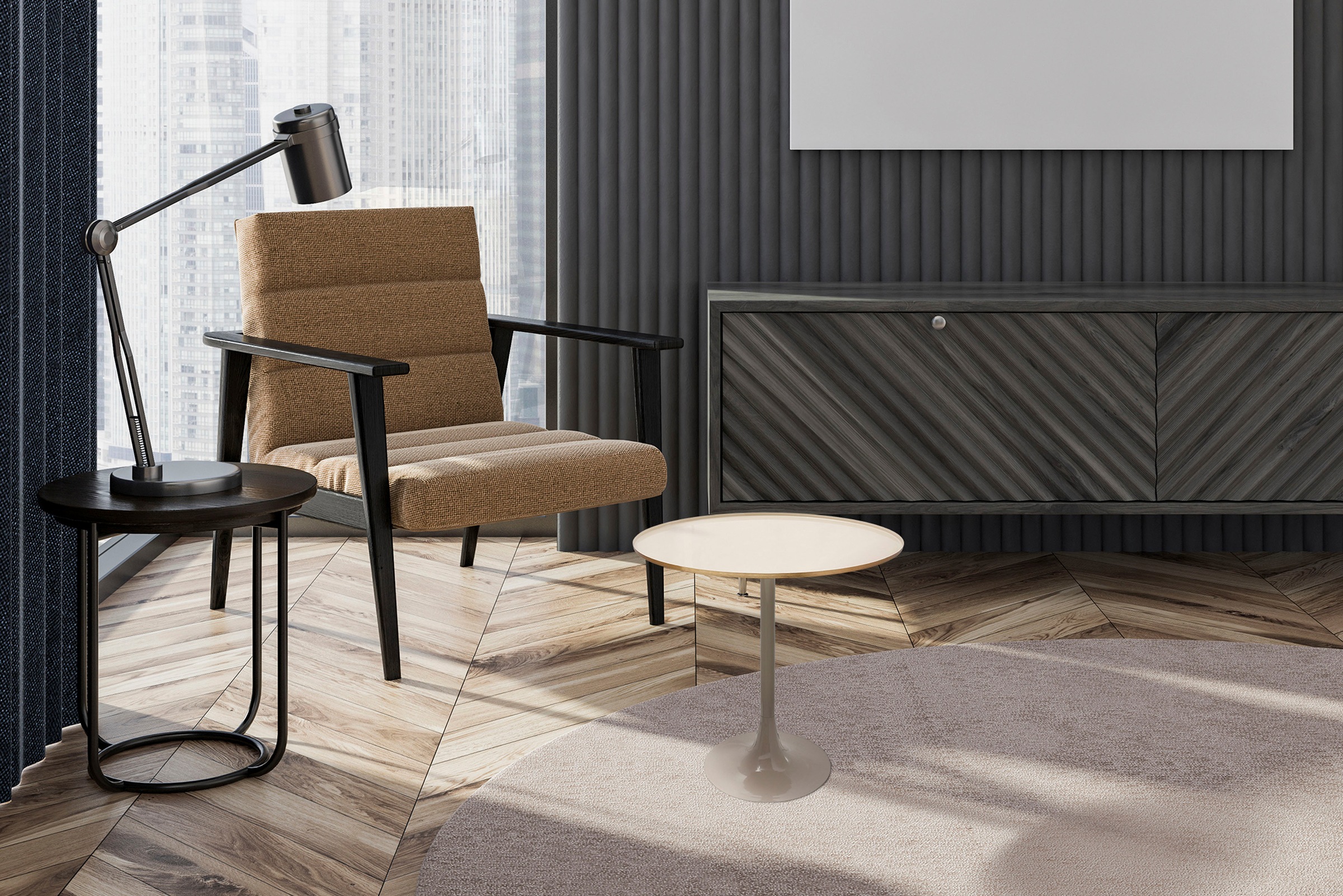 Kayoom Beistelltisch »Art Deco 925, Abstelltisch aus Metall,funktional und günstig online kaufen