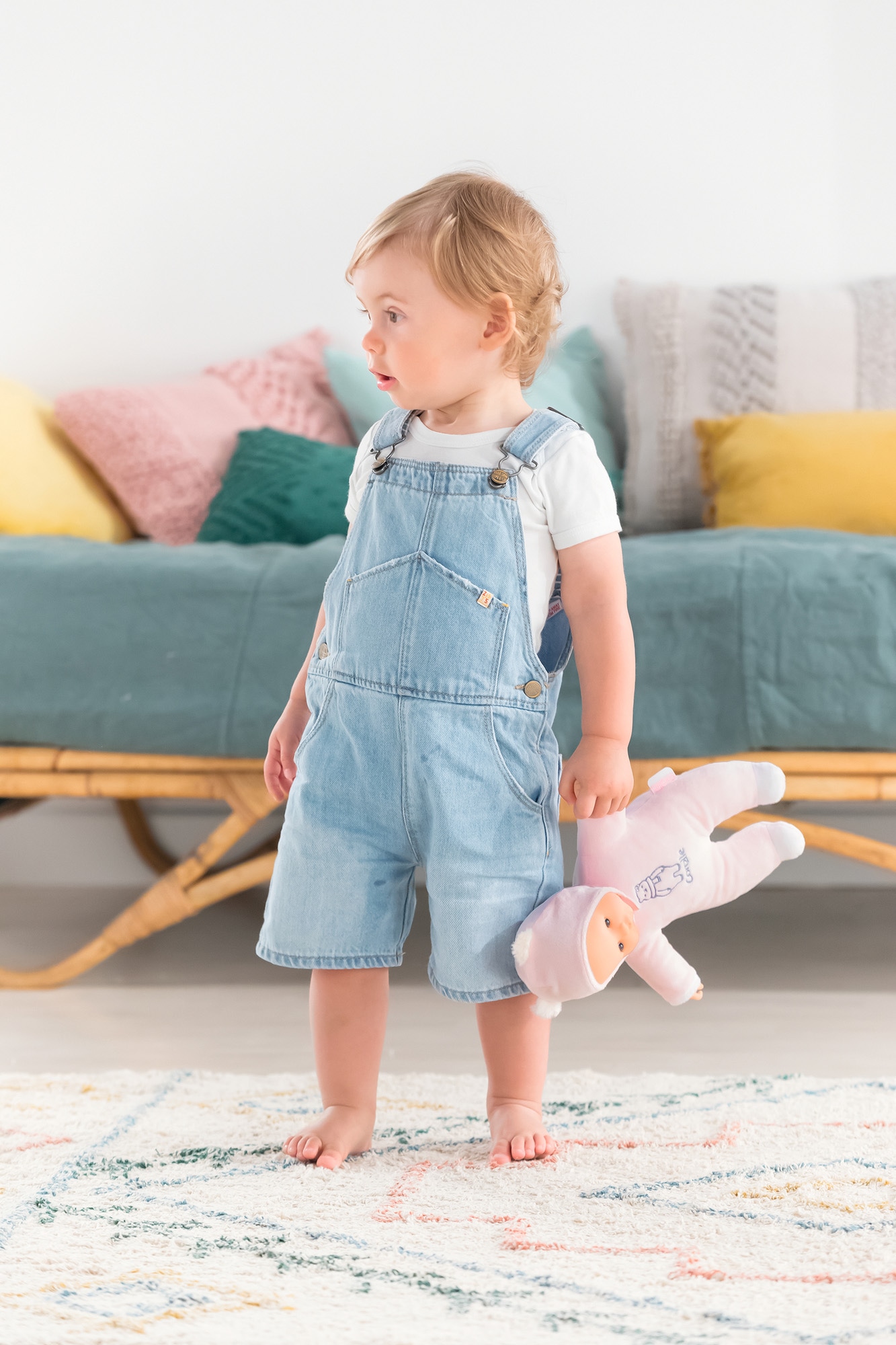 Corolle® Babypuppe »Mon Doudou, Sweetheart, Bär rosa«, mit Vanilleduft