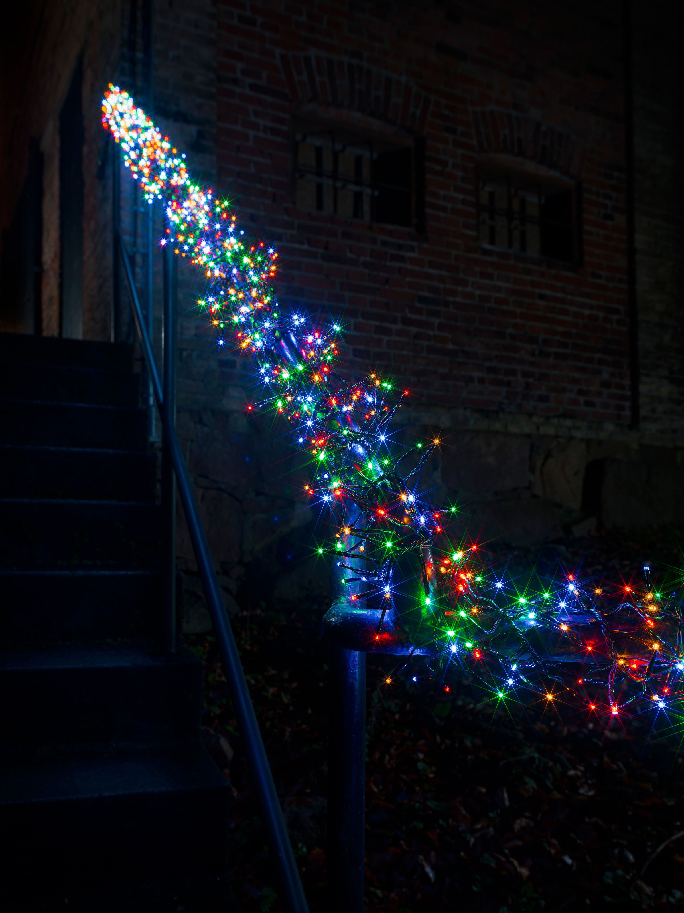 KONSTSMIDE LED-Lichterkette »Weihnachtsdeko Büschellichterkette aussen«, Micro mit St.-flammig, Raten LED 960 kaufen 8 960 Dioden auf Cluster, Funktionen