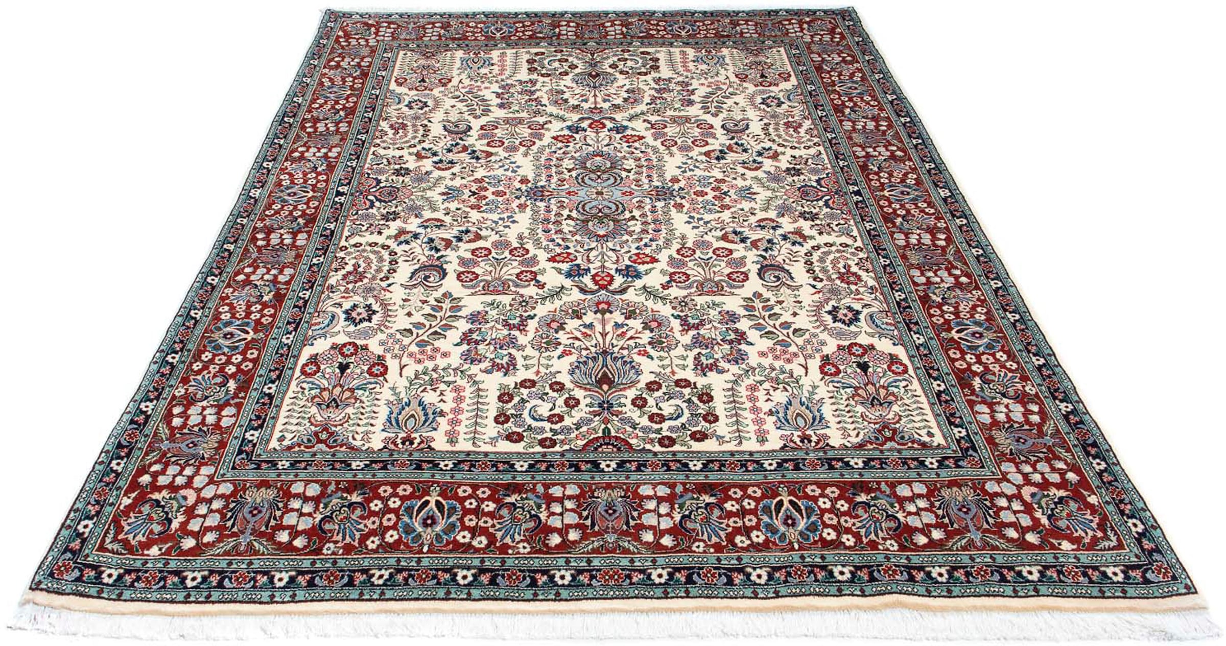 morgenland Orientteppich »Perser - Ghom - 240 x 176 cm - beige«, rechteckig günstig online kaufen