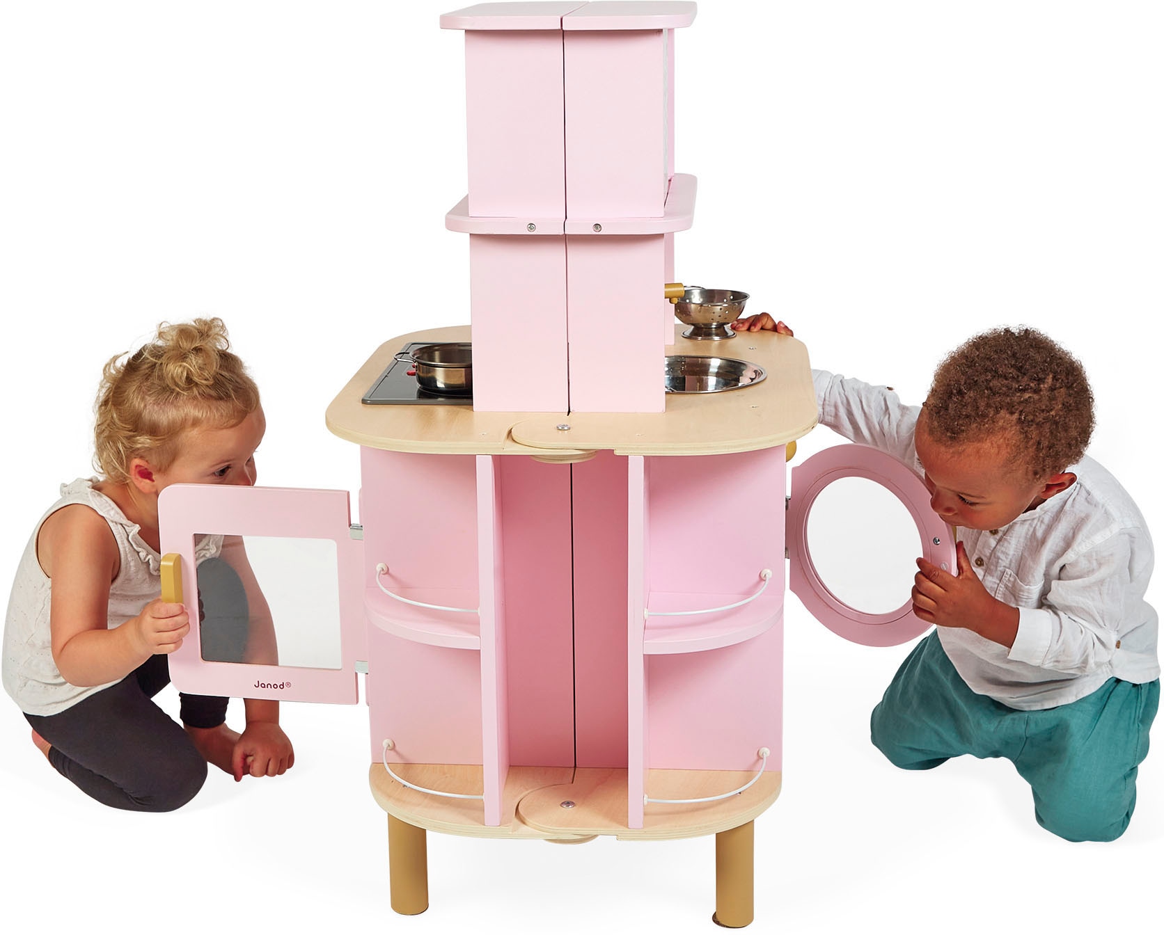 Janod Spielküche »Twist«, beiseitig bespielbar; mit Licht und Sound