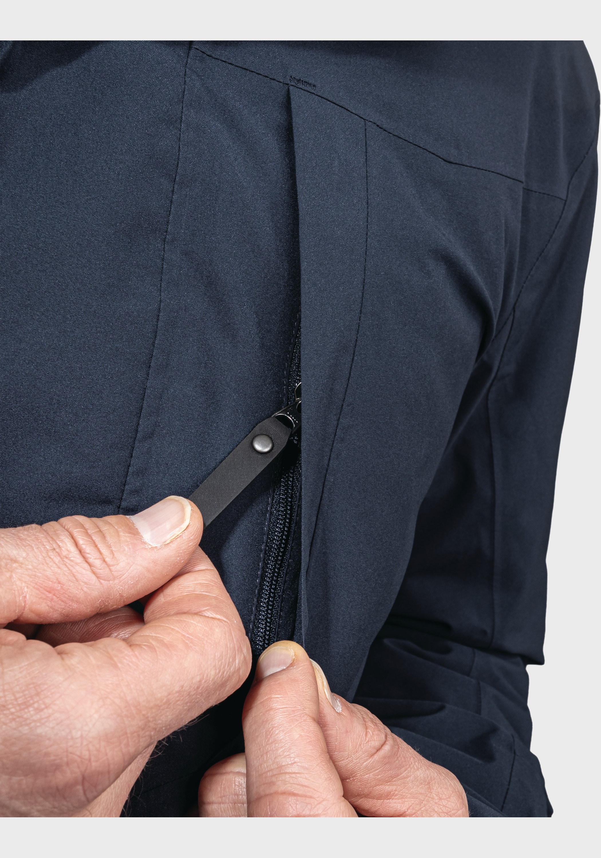 Schöffel Doppeljacke »Urban 3in1 Parka Style Borkol MNS«, mit Kapuze