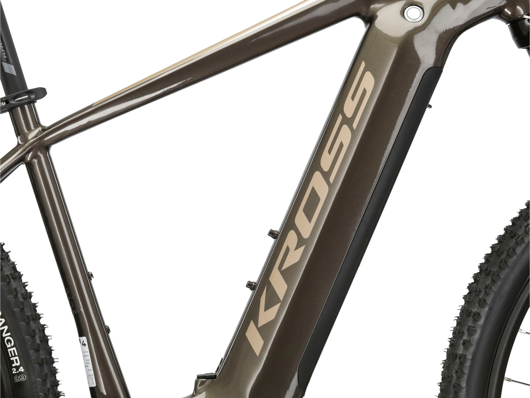 Kross E-Bike »KROSS E-MTB Level Boost 2.0 29" braun«, 11 Gang, Shimano, DEORE M5100, Mittelmotor 250 W, Pedelec, Elektrofahrrad für Damen und Herren