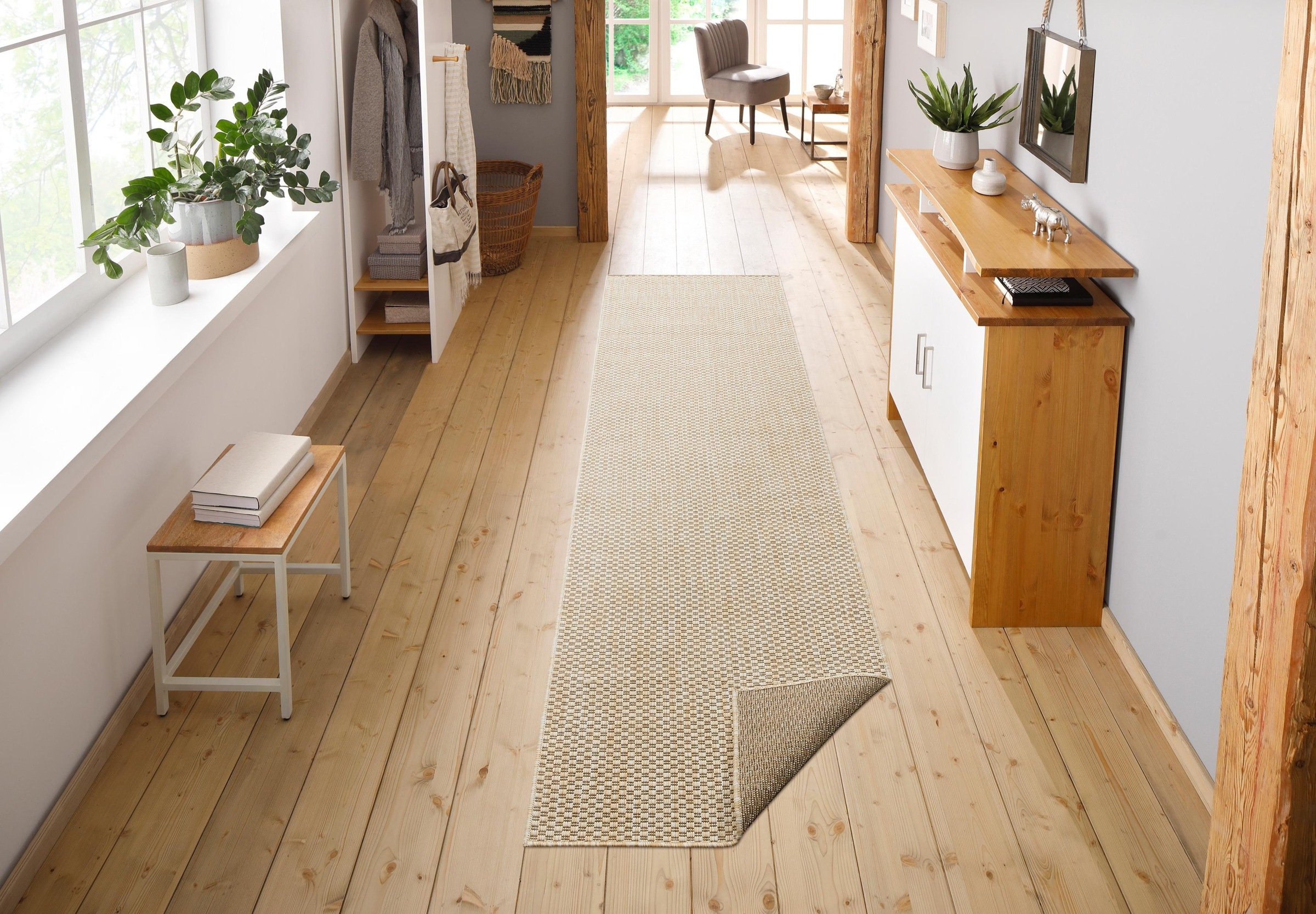 2. Bild von my home Läufer »Rhodos«, rechteckig, Outdoor geeignet, Sisal-Optik, Wetterfest & UV-beständig, Wendeteppich
