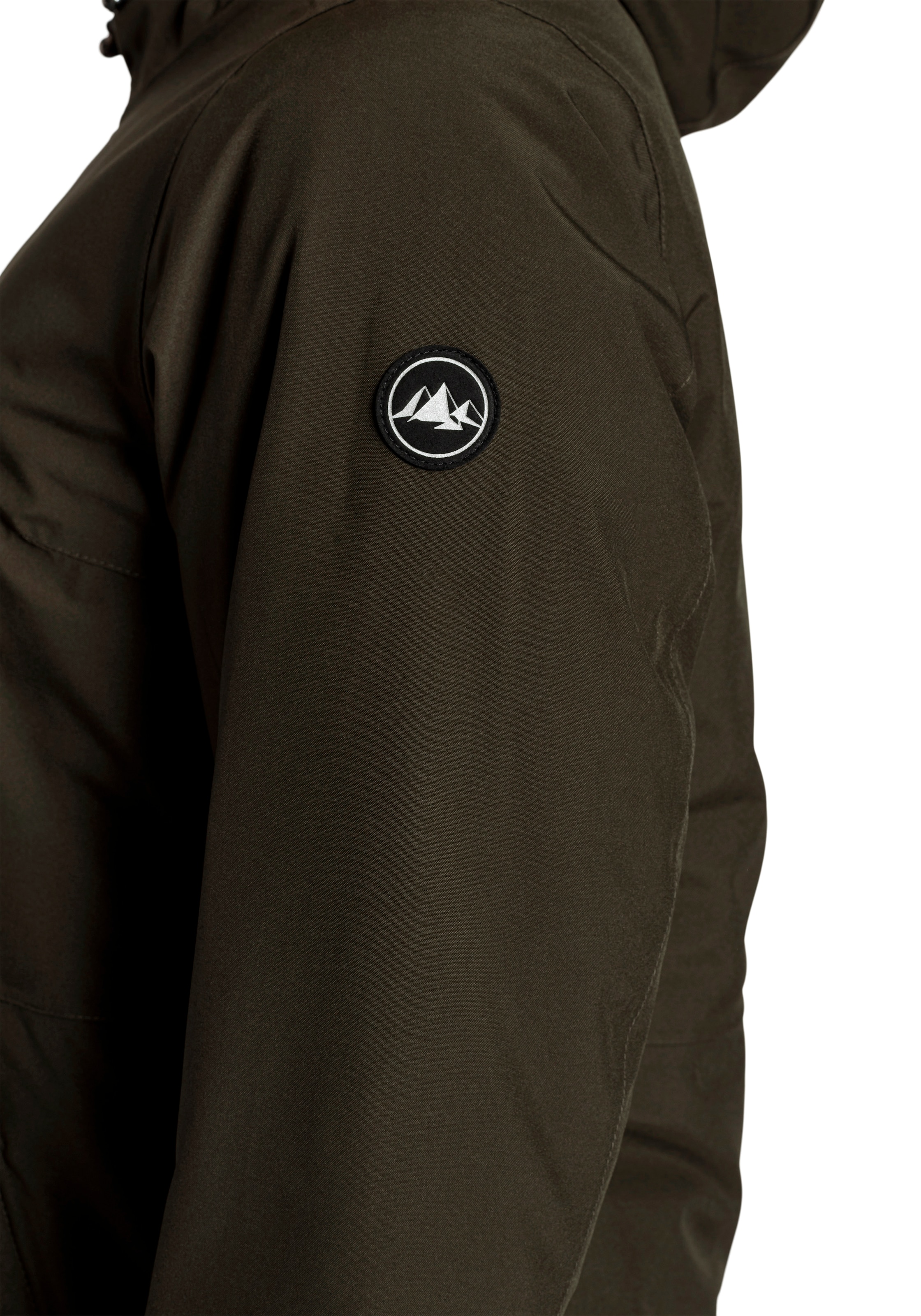 Polarino Funktionsparka mit Kapuze Relaxed Fit, wasserdicht, winddicht, atmungsaktiv