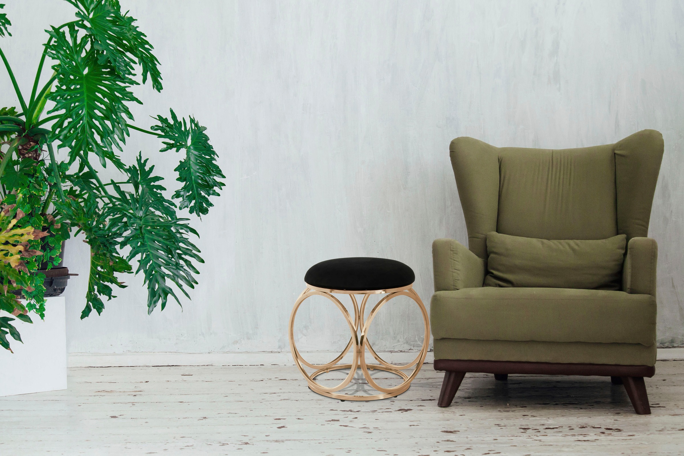 Kayoom Sitzhocker »Hocker Whitney 325,Hocker mit offenem Design, Gestell au günstig online kaufen