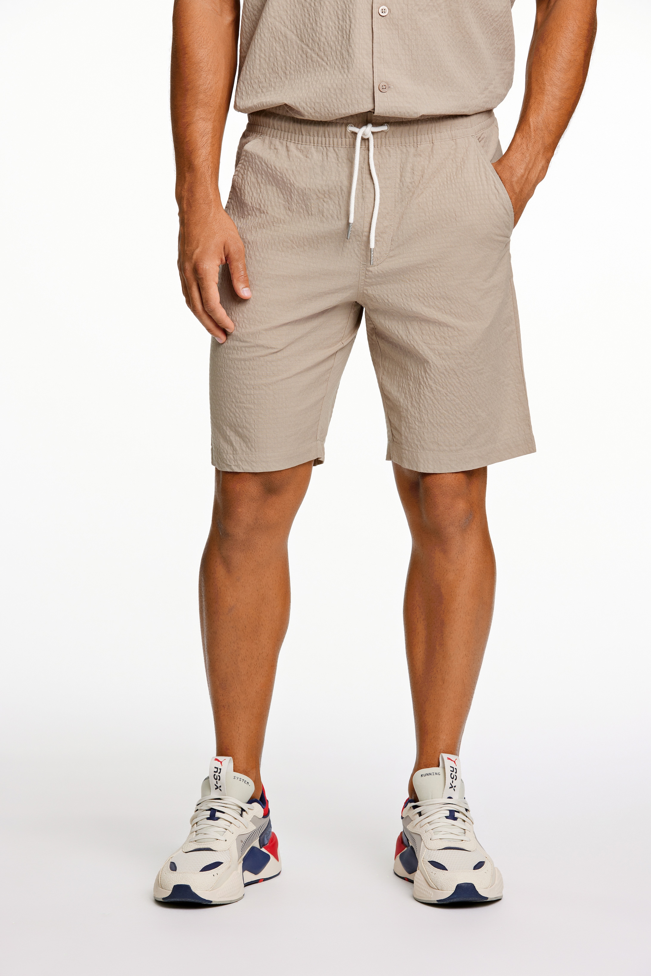 LINDBERGH Kurzarmhemd »Shirt+Shorts Set«, (2 tlg.), im Set mit passender Shorts