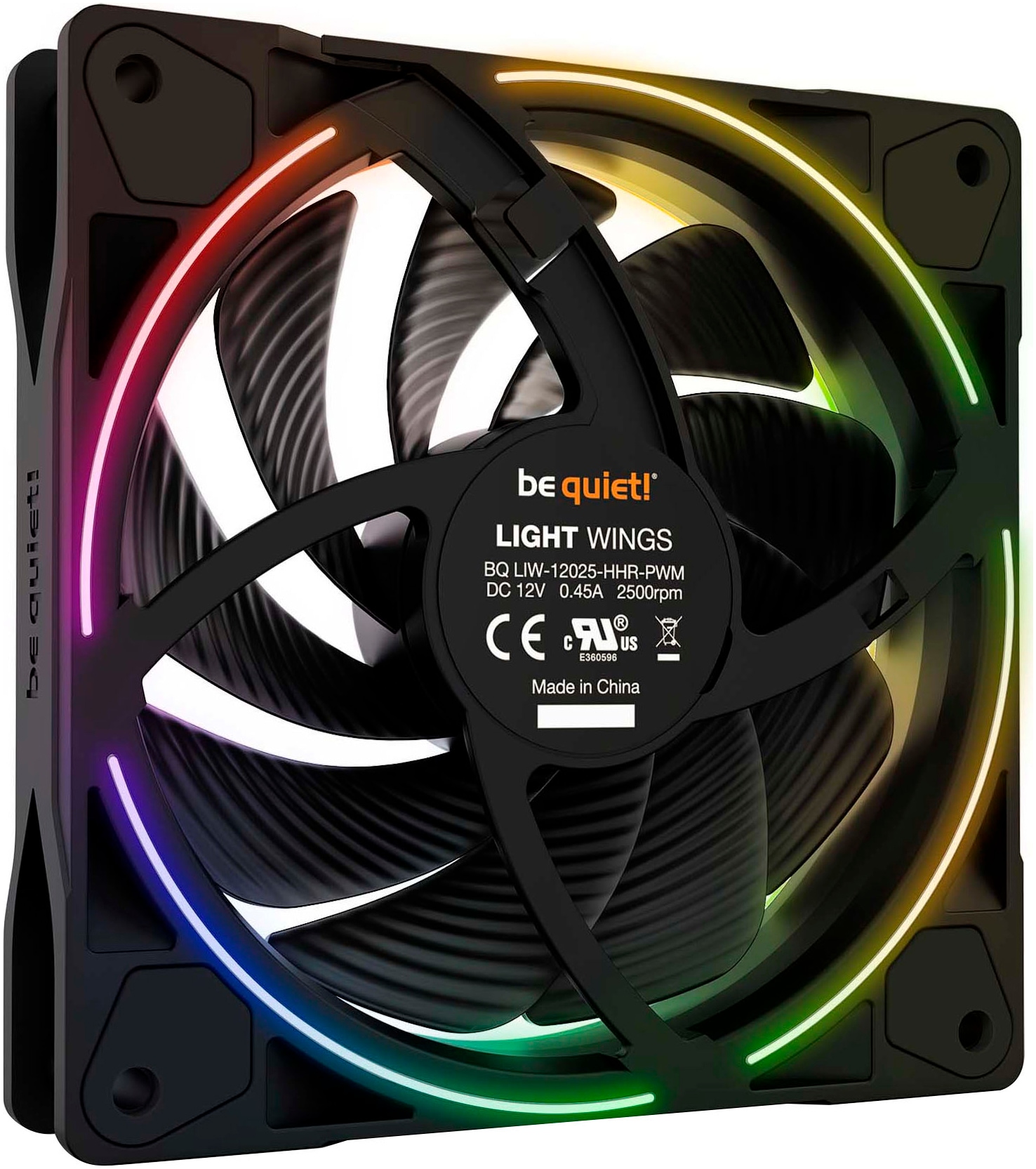 be quiet! Gehäuselüfter »Light Wings  120mm PWM high-speed«