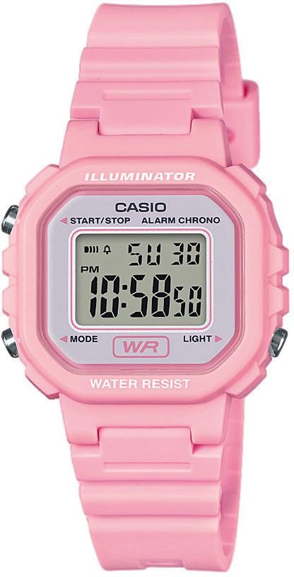 CASIO TIMELESS COLLECTION Chronograph »LA-20WH-4A1EF«, Quarzuhr, Armbanduhr,Mädchen,Jungen,digital,ideal auch als Geschenk