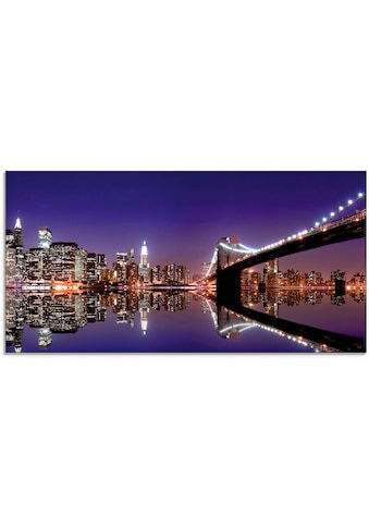 Artland Glasbild »New York Skyline«, Amerika, (1 St.) kaufen