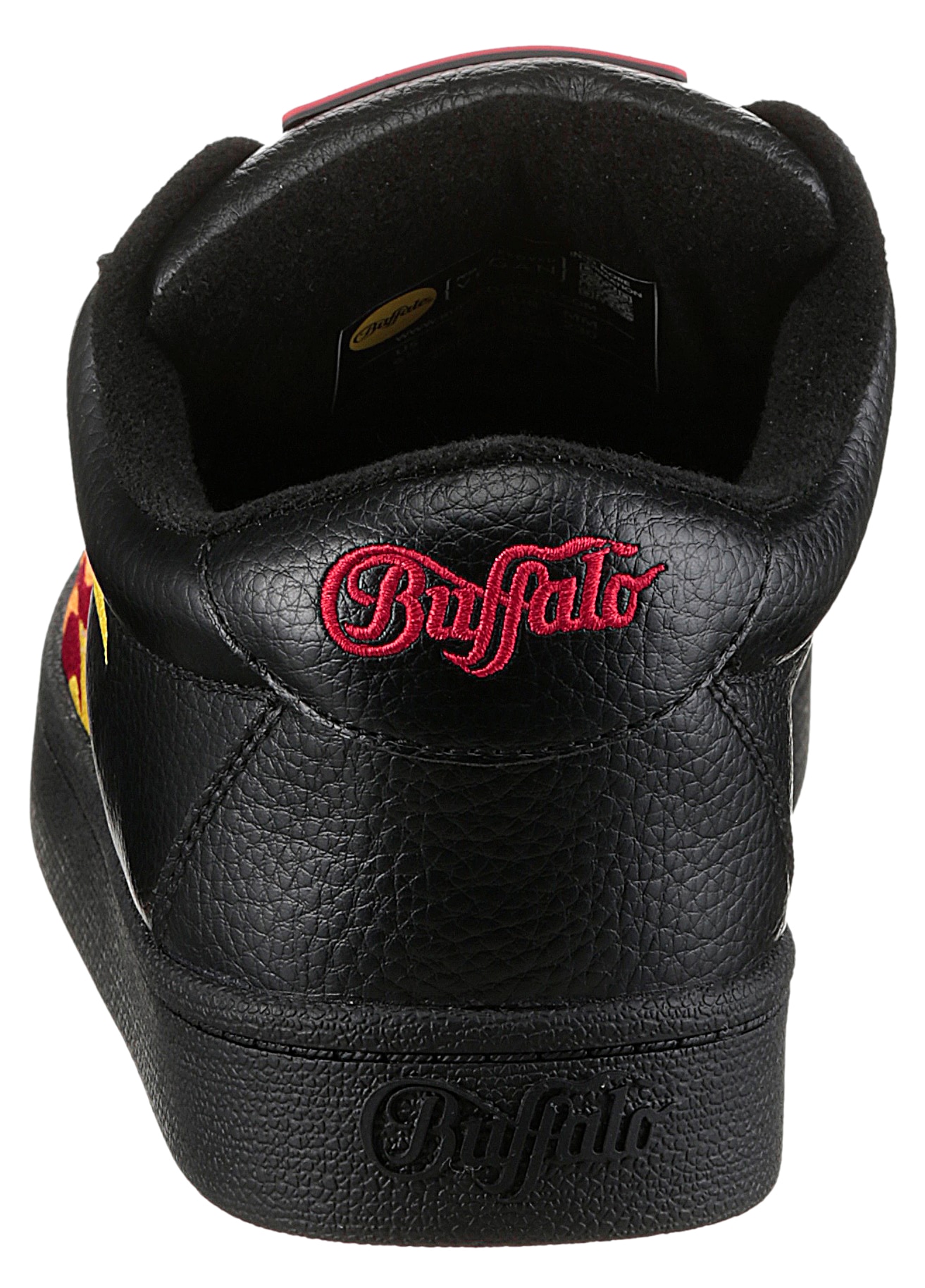 Buffalo Sneaker »LIBERTY«, Freizeitschuh, Schnürschuh, Halbschuh mit trendigem Flammenmotiv
