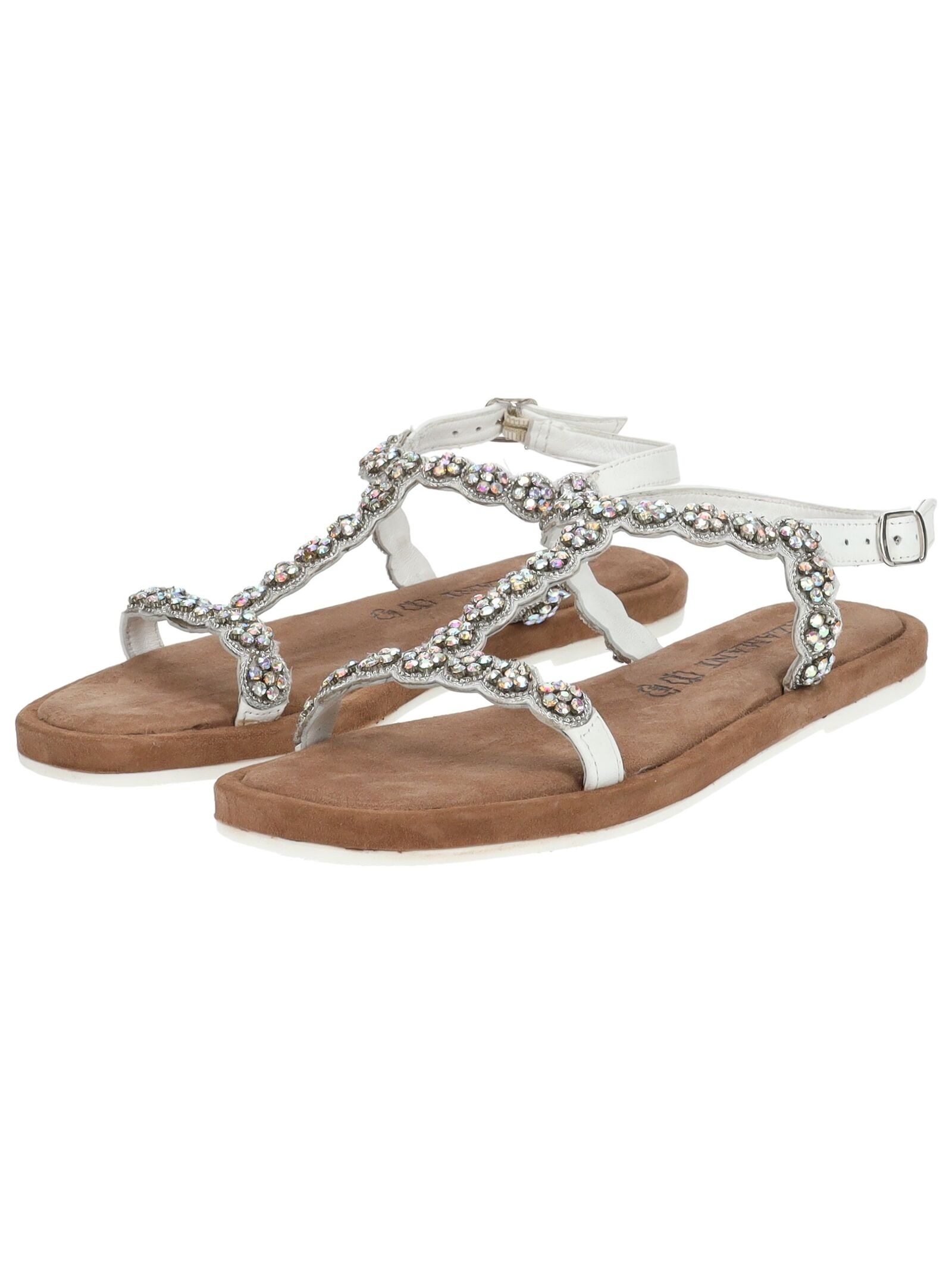 Lazamani Riemchensandale »Lazamani Sandalen Leder/Textil«