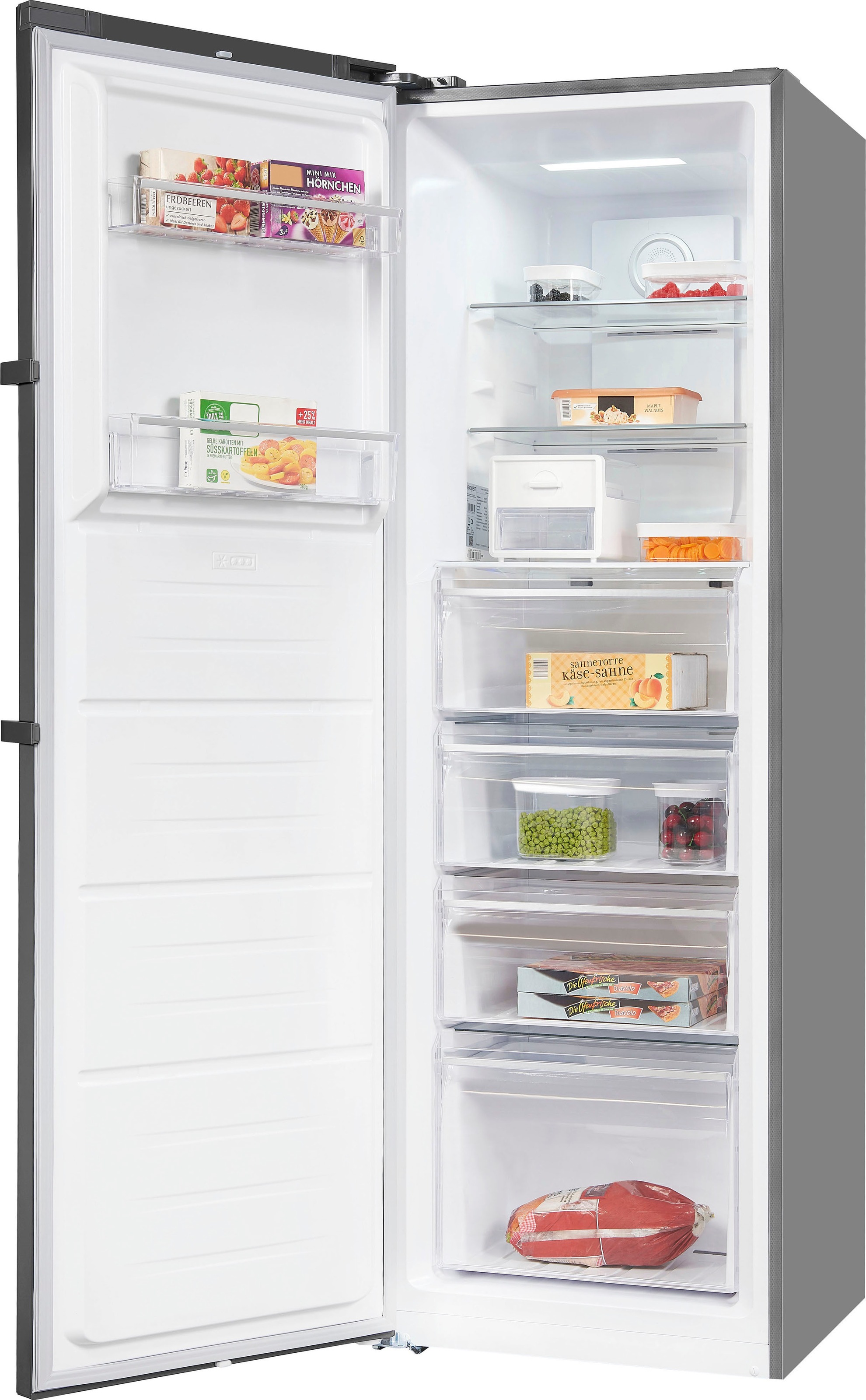 exquisit Gefrierschrank »GS295-NF-H-040D«, 185 cm hoch, 60 cm breit