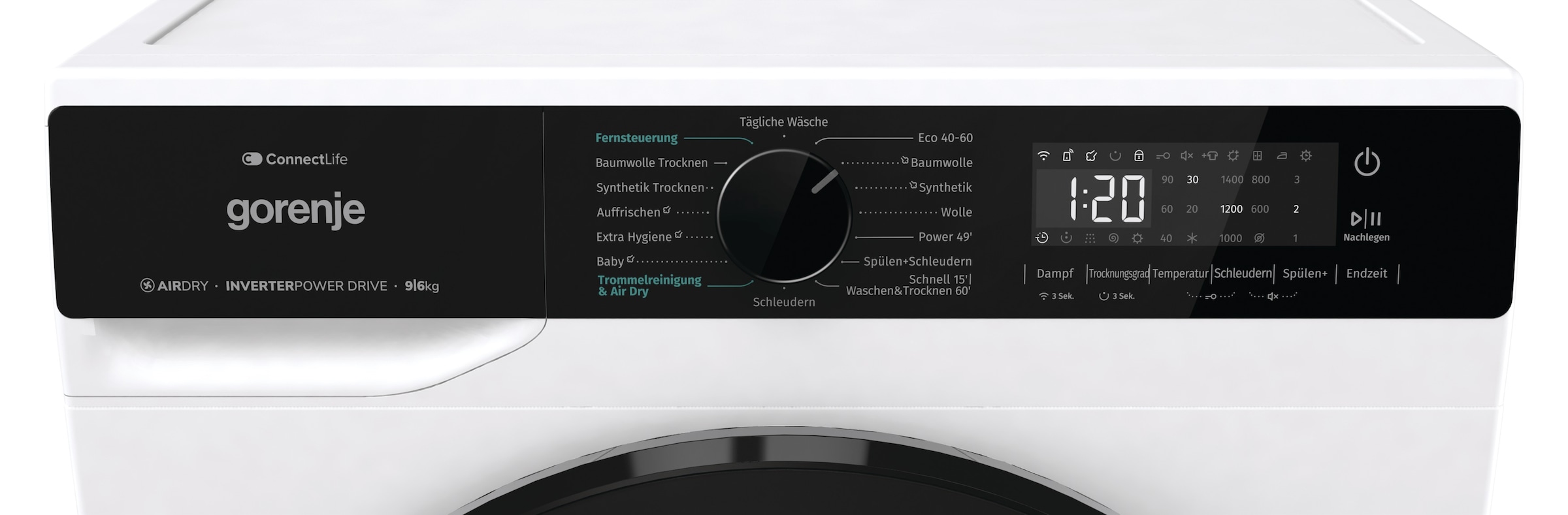 GORENJE Waschtrockner »WD2PA964ADW/DE«, 9kg Waschen - 6kg Trocknen