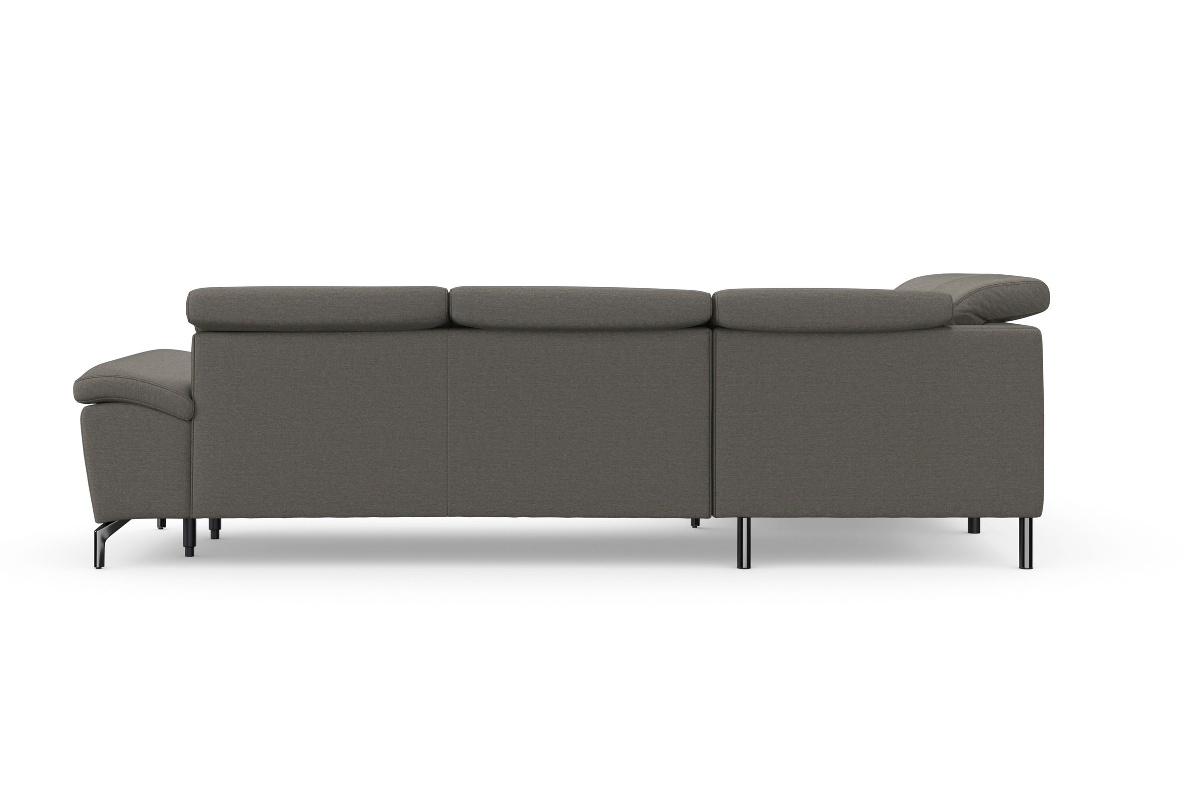sit&more Ecksofa »Cool L-Form«, wahlweise mit Kopfteilverstellung und Vorziehsitz motorisch