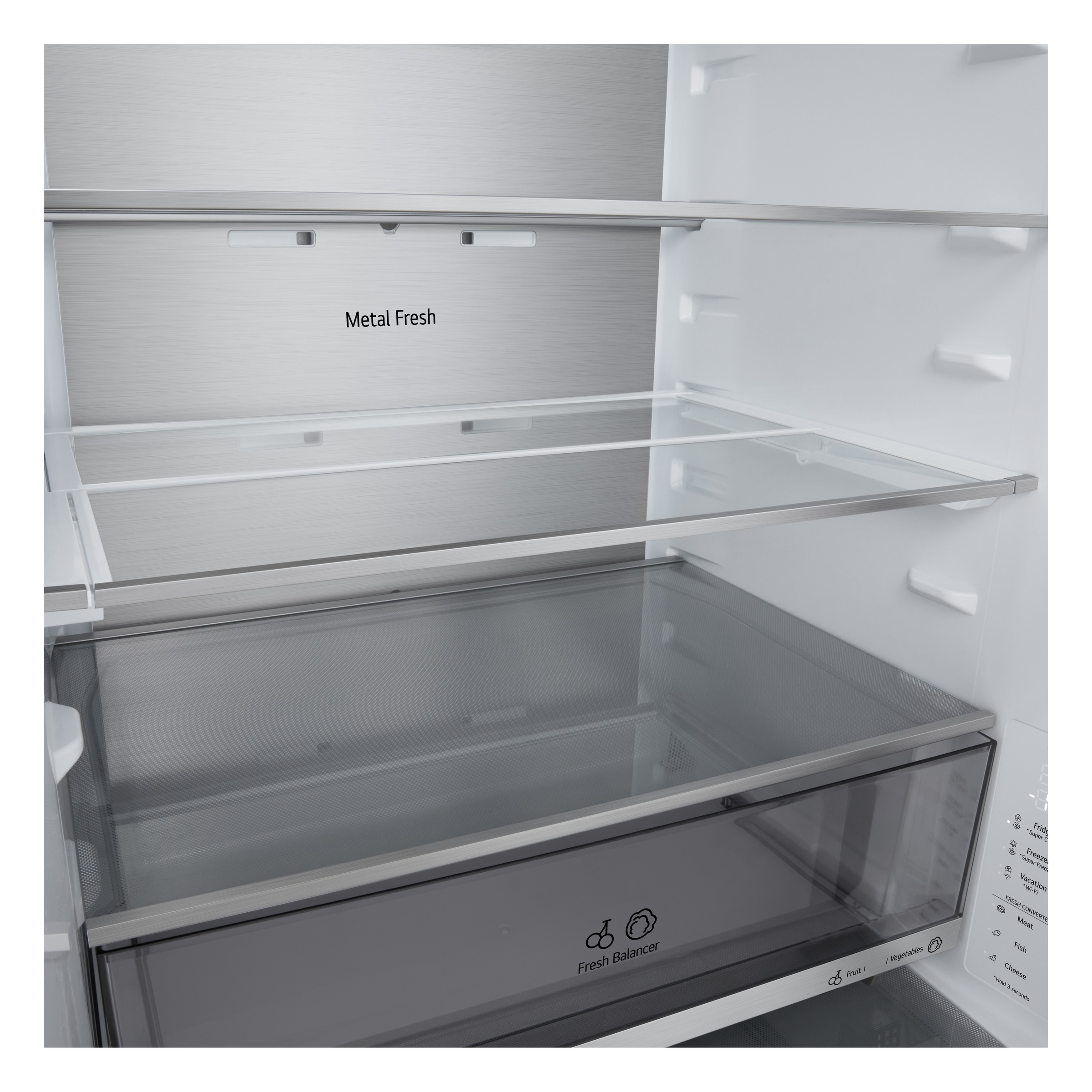 LG Kühl-/Gefrierkombination Serie 7 »GBBW726AMB« 203 cm hoch 69,7 cm breit Vollintegrierbarer Kühlschrank dank frontaler Luftzufuhr und Abluft