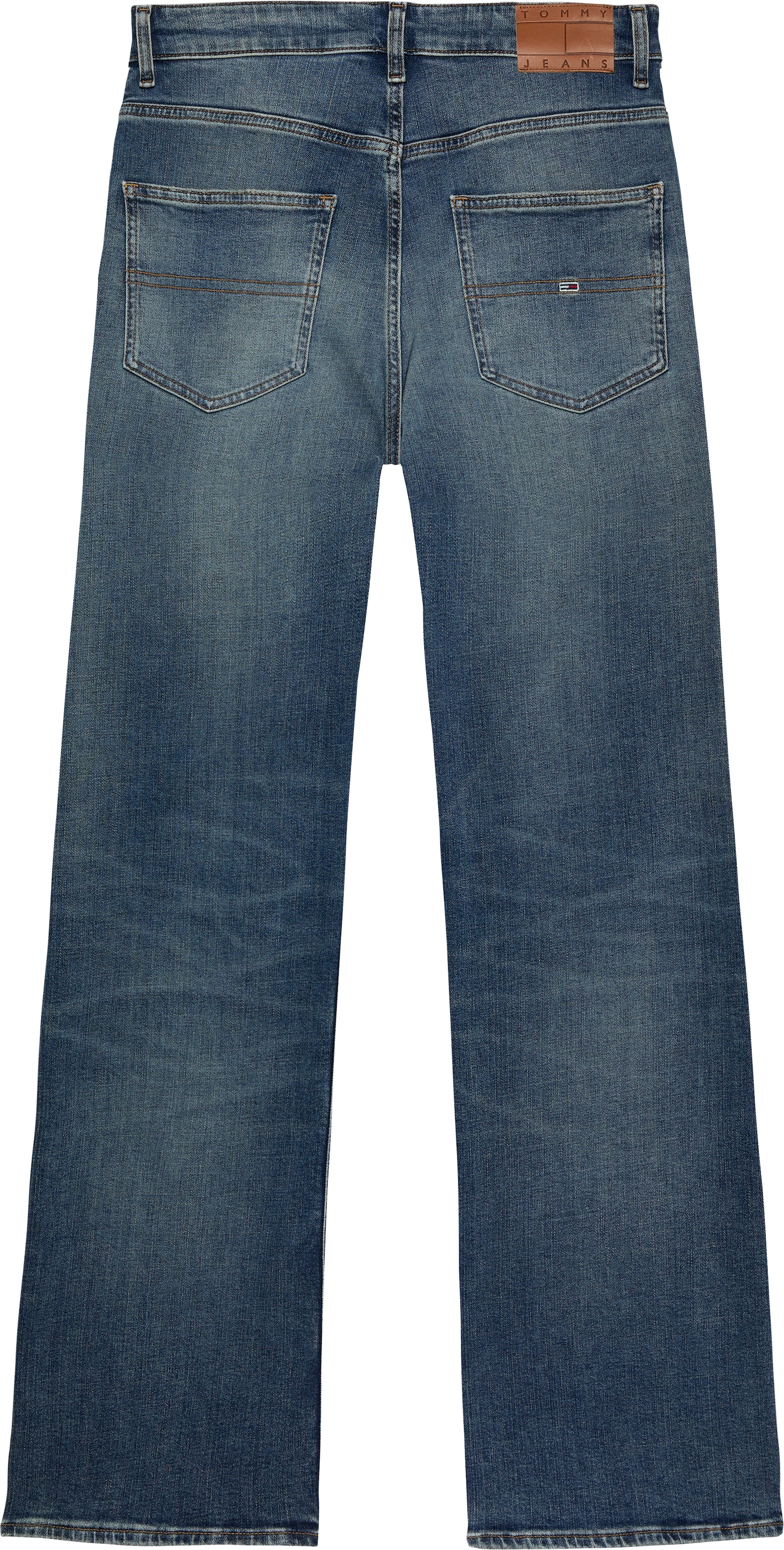 Tommy Jeans Relax-fit-Jeans »MIA MR RLXD STR«, in blauer Waschung, mit Hammerschlaufe