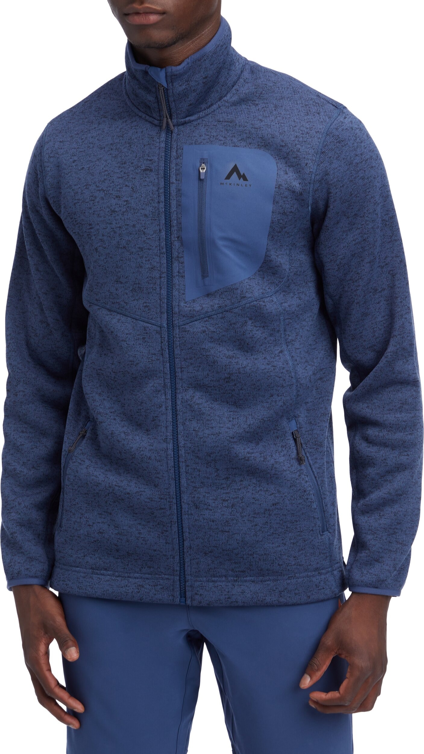 McKINLEY Fleecejacke »He.-Unterjacke Skeena III M« mit hohem Kragen, aus weichem Strickfleece, windabweisend