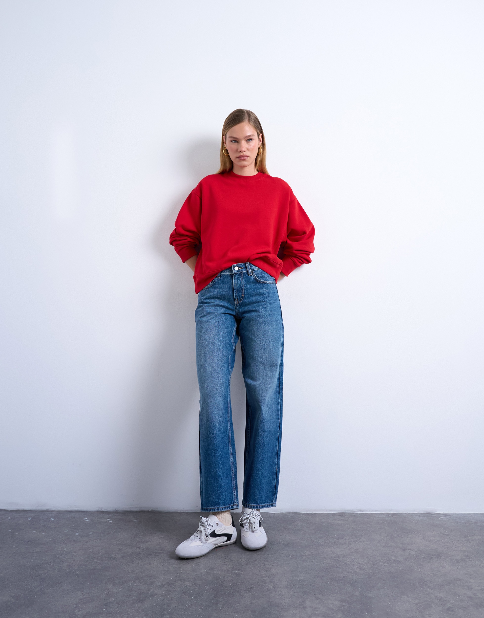 TOPSHOP Relax-fit-Jeans »TSCINCH LR WIDE DNM JEANS MB NOOS« Baumwolle, relaxed fit