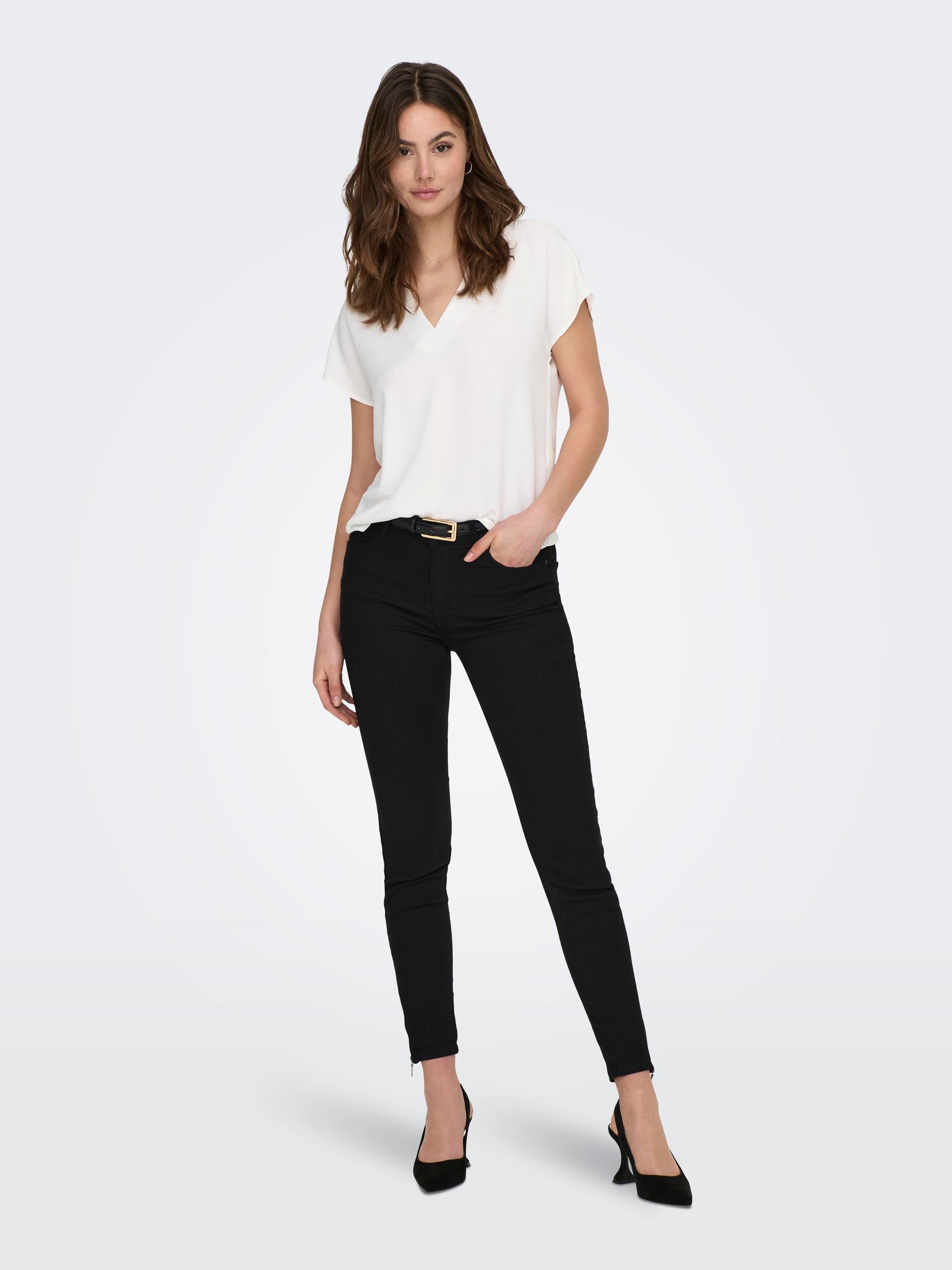 JDY Shirtbluse »JDYLION S/S TOP WVN NOOS«