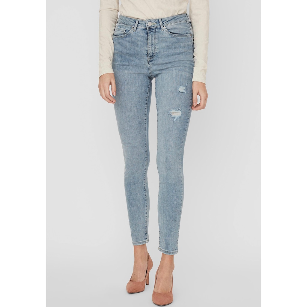 Vero Moda Skinny-fit-Jeans »VMSOPHIA HR SKINNY DESTR J AM314 NOOS«