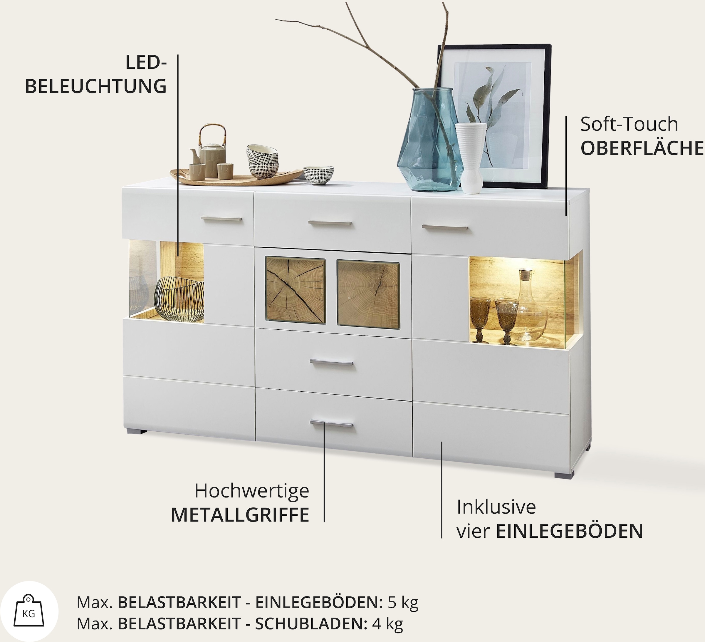 Innostyle Sideboard »FUN PLUS«