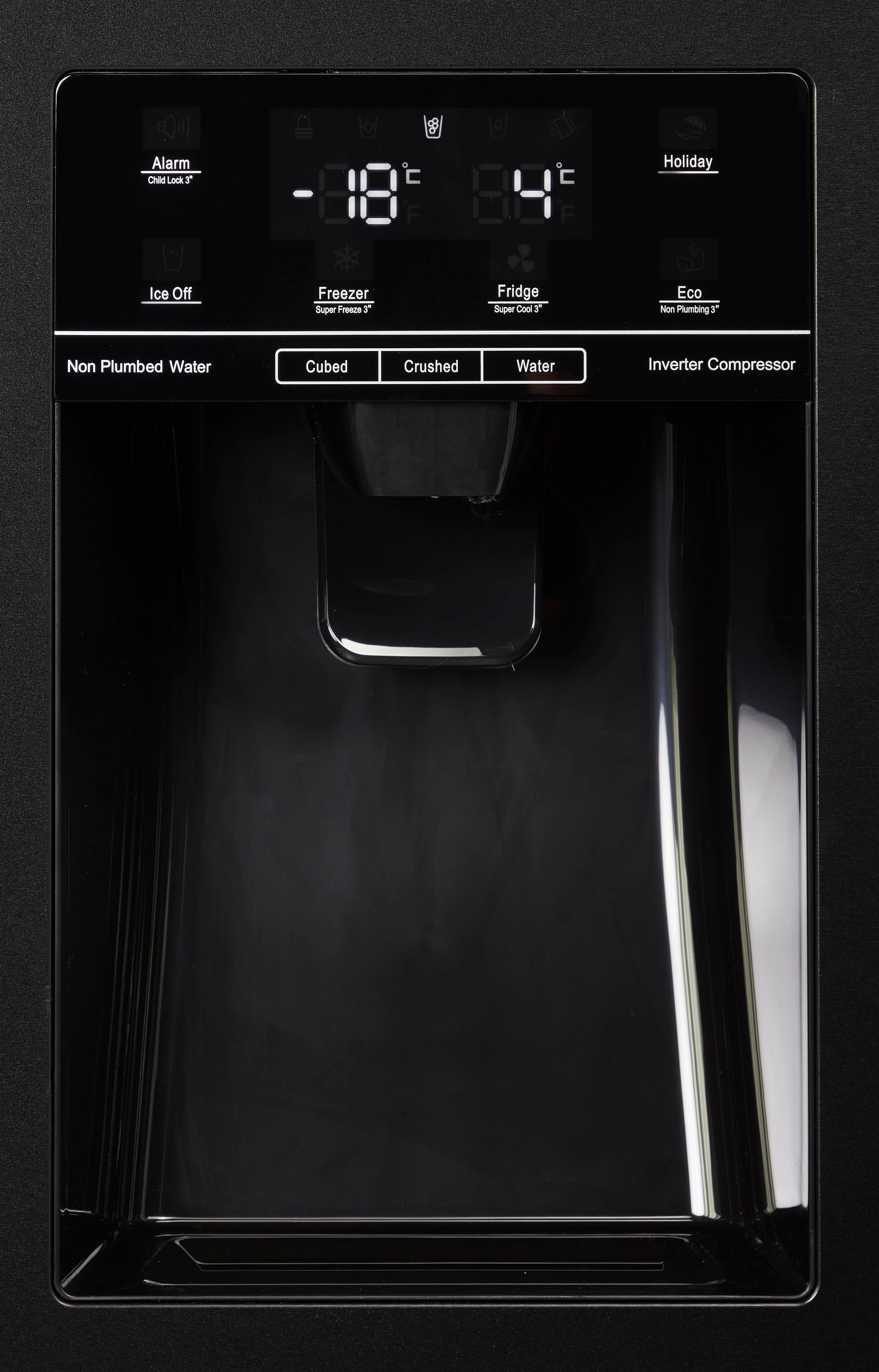 Hisense Side-by-Side »RSIM535AFE«, Wasser-/Eisspender, NoFrost, mit Wassertank, Made in Europe