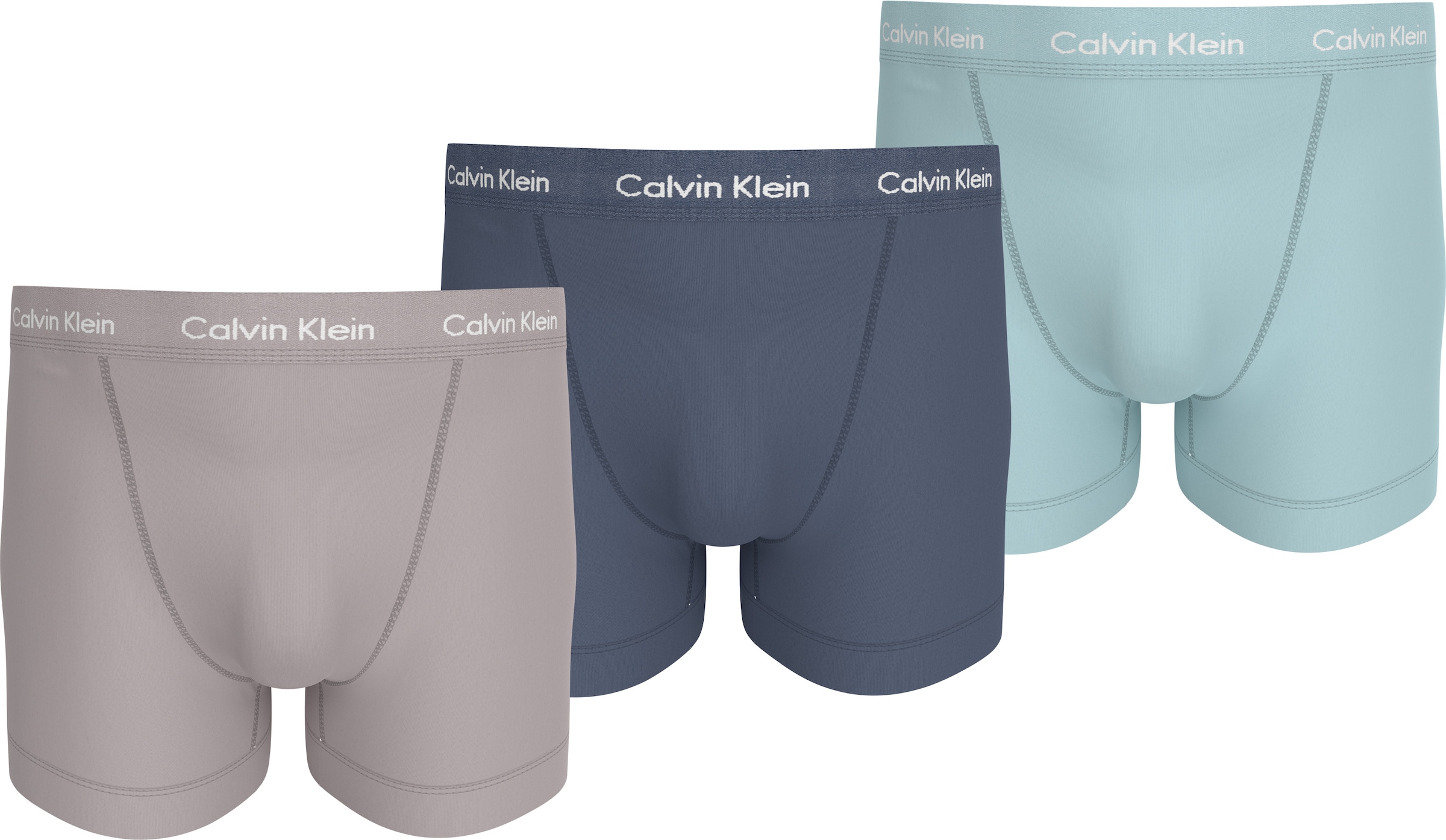 Calvin Klein Underwear Trunk »TRUNK 3PK«, (Packung, 3 St.), mit Calvin Klein Logo-Elastikbund (3 Stück)