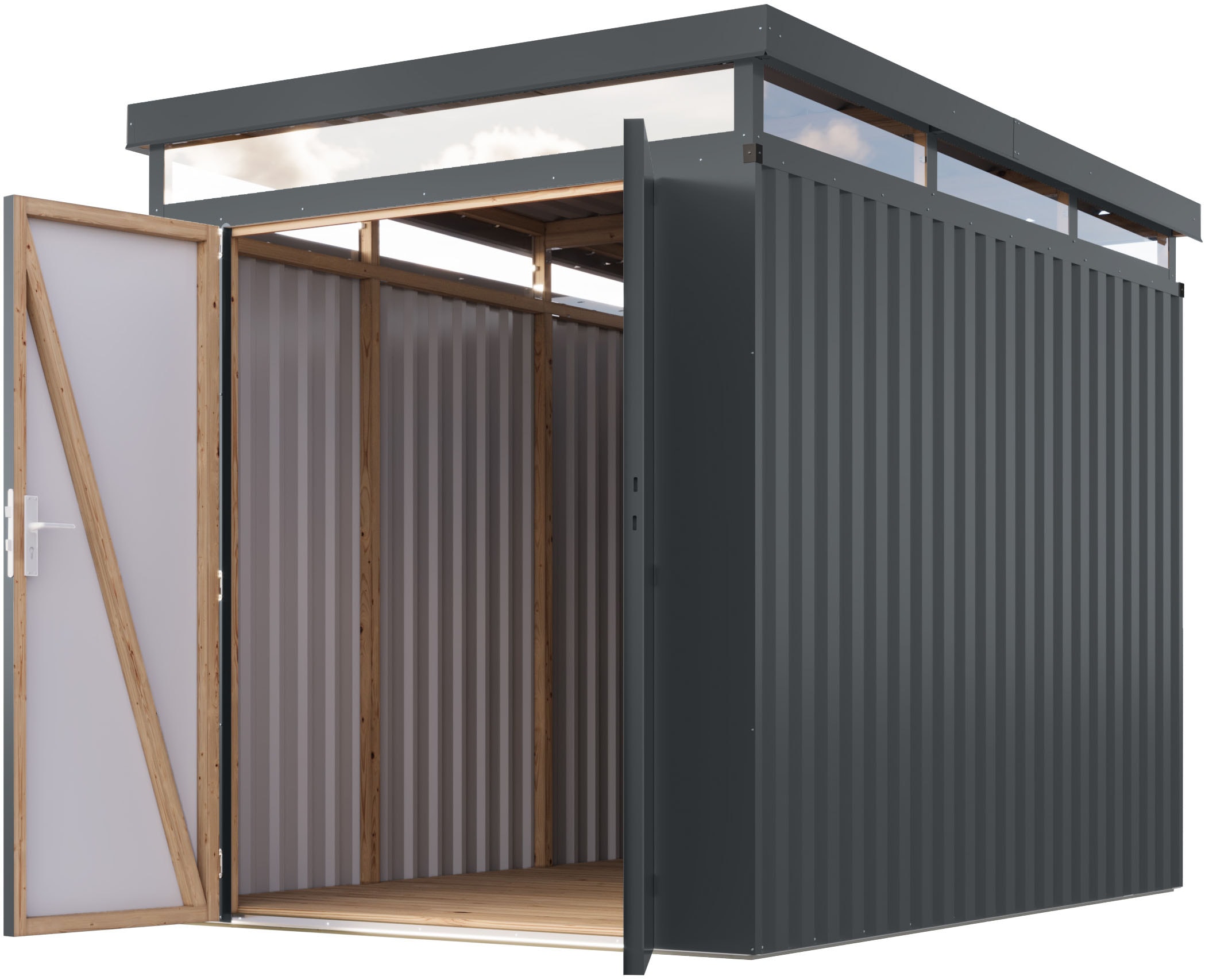 Karibu Gerätehaus »Titanium 2,5« Made in Germany