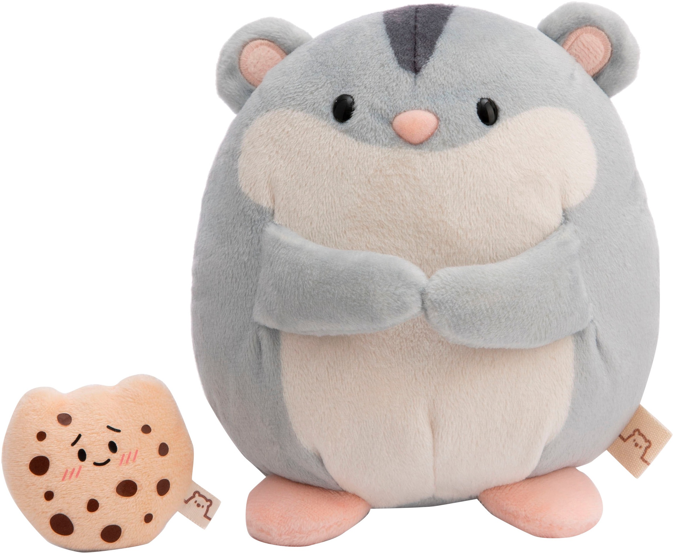 Nici Kuscheltier »mymochi, Hamster Shai, 16 cm«, mit Keks, in Geschenkbox