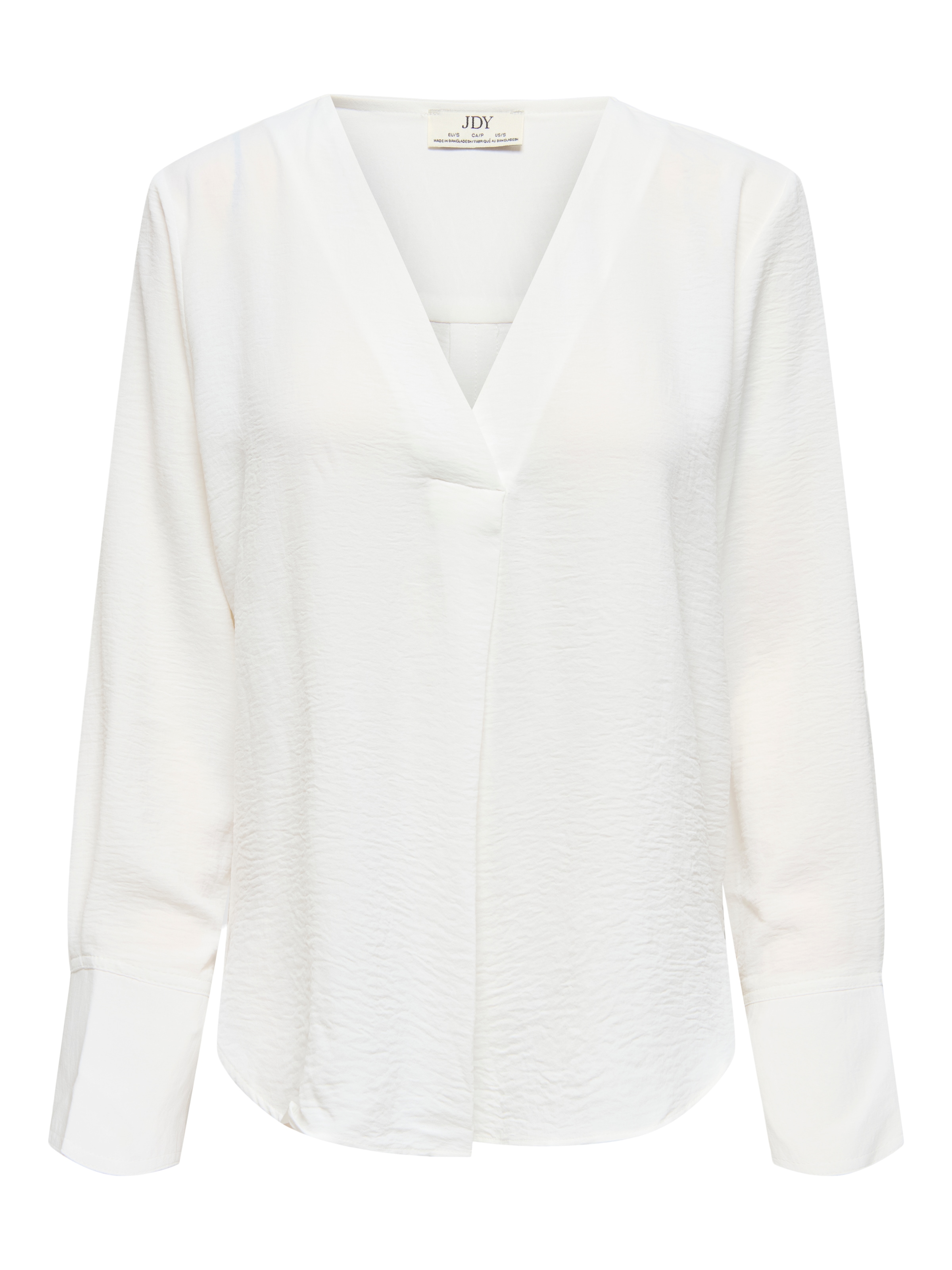 JDY Langarmbluse »JDYLION L/S V-NECK TOP WVN« Polyester, regular fit