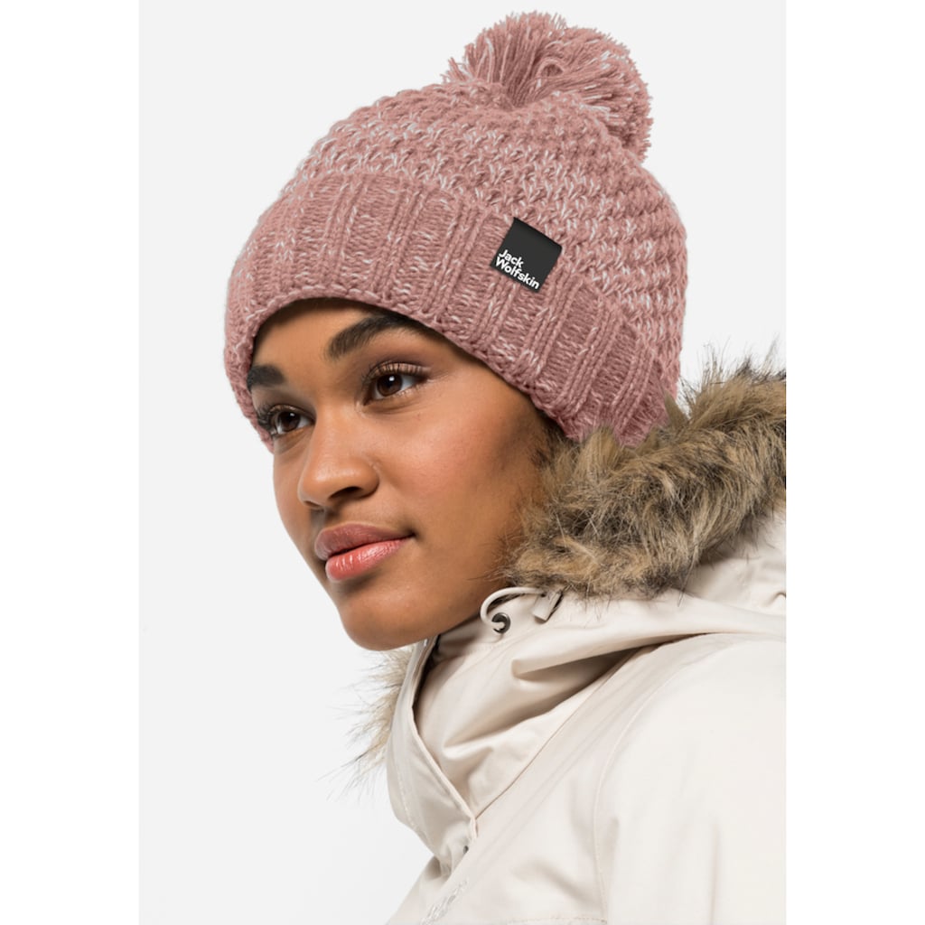 Jack Wolfskin Bommelmütze »HIGHLOFT KNIT CAP WOMEN«