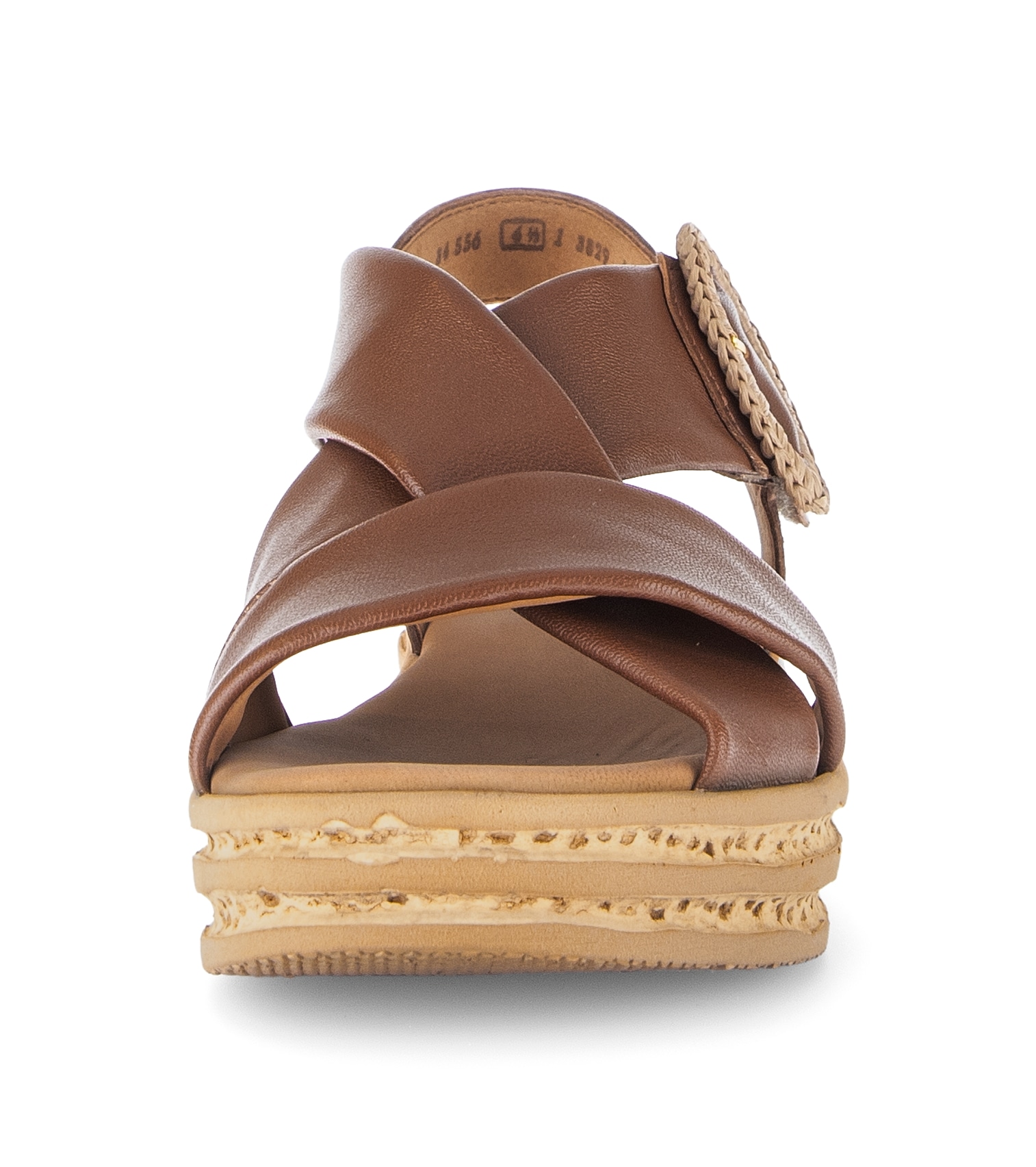 Gabor Keilsandalette  Plateau, Riemchensandale, Sommerschuh mit Zierschnalle