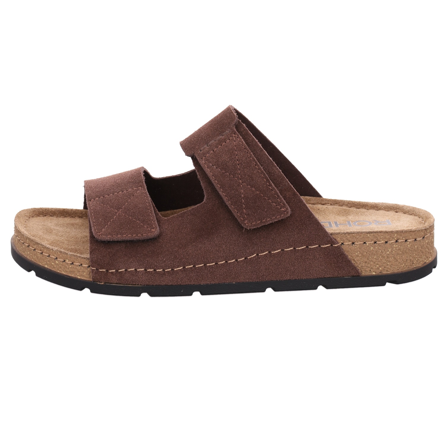 Rohde Pantolette »SOAVE«  Sommerschuh, Hausschuh, Klettschuh mit Softfußbett