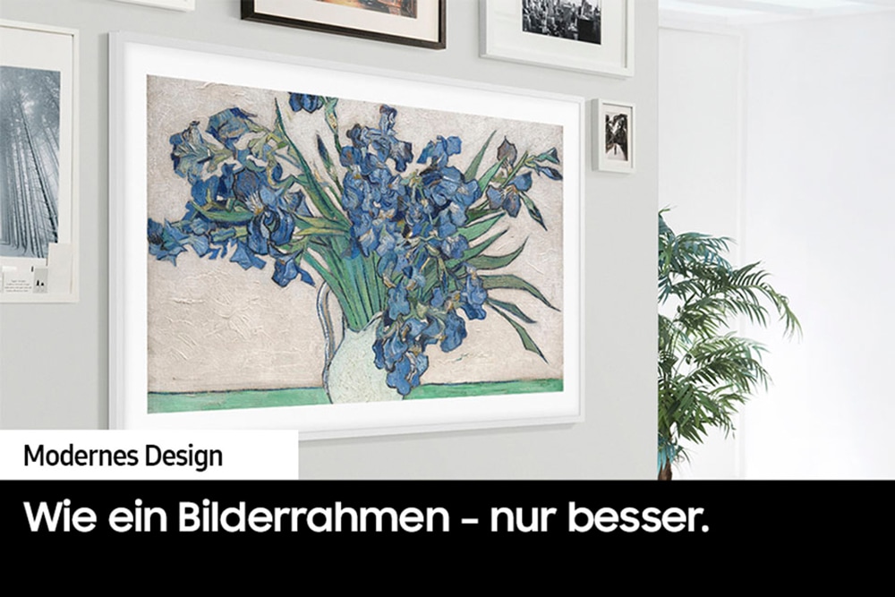Samsung QLED-Fernseher »GQ43LS03DAU«, 4K Ultra HD, Smart-TV, The Frame, Mattes Display, Art Mode, Austauschbare Rahmen, Dolby Atmos