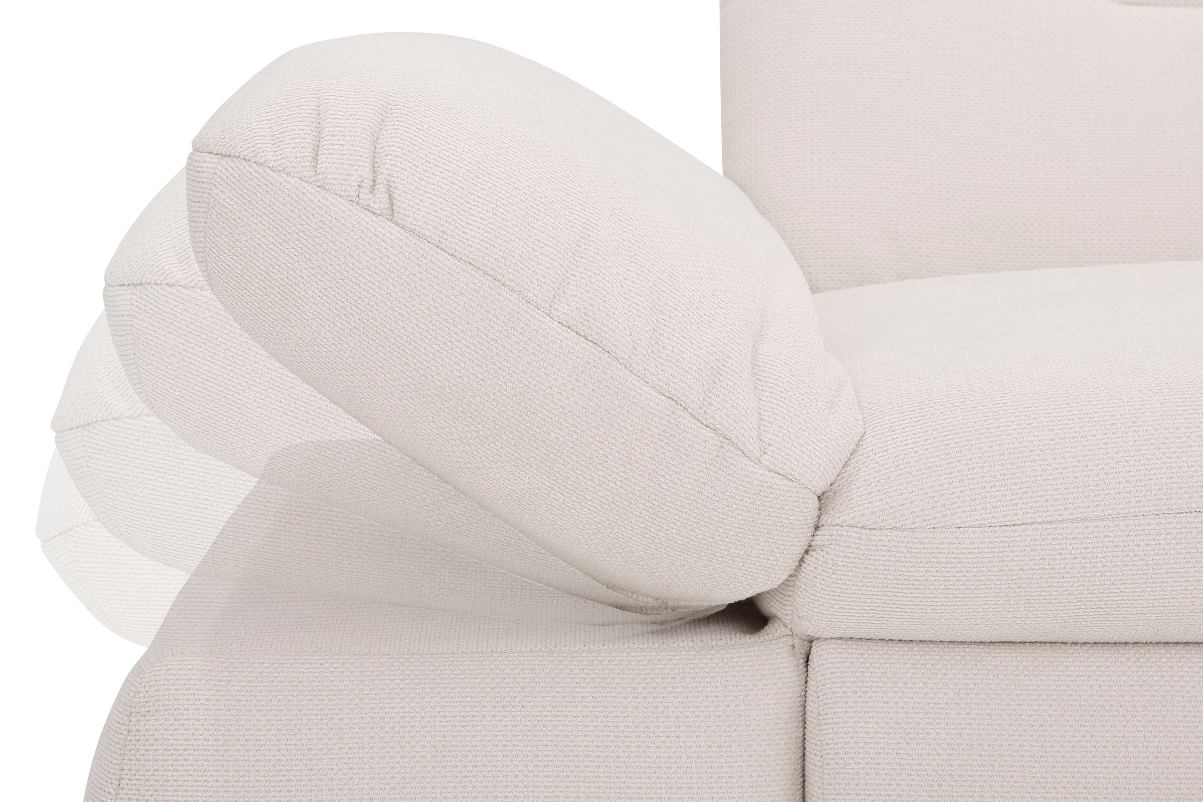 INOSIGN Ecksofa »Avesa L-Form«, Wahlweise mit Arm- und Bettfunktion, B/T/H: 275/211/80 cm