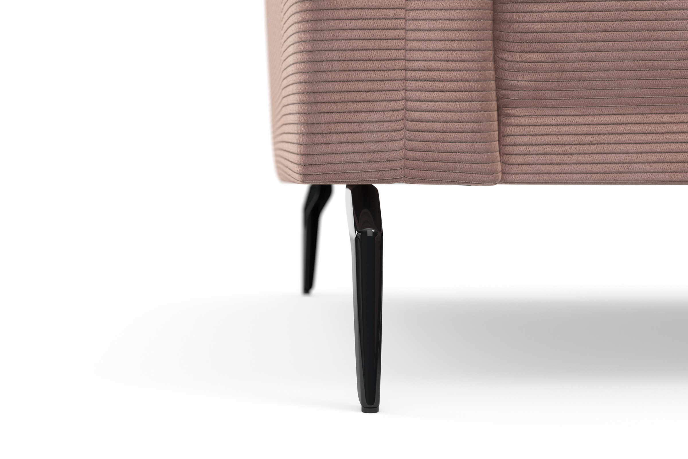 INOSIGN Ecksofa »Coco L-Form«, Sitztiefen-, Arm- und Kopfteilverstellung, Cord-Bezug, Fußhöhe 15 cm