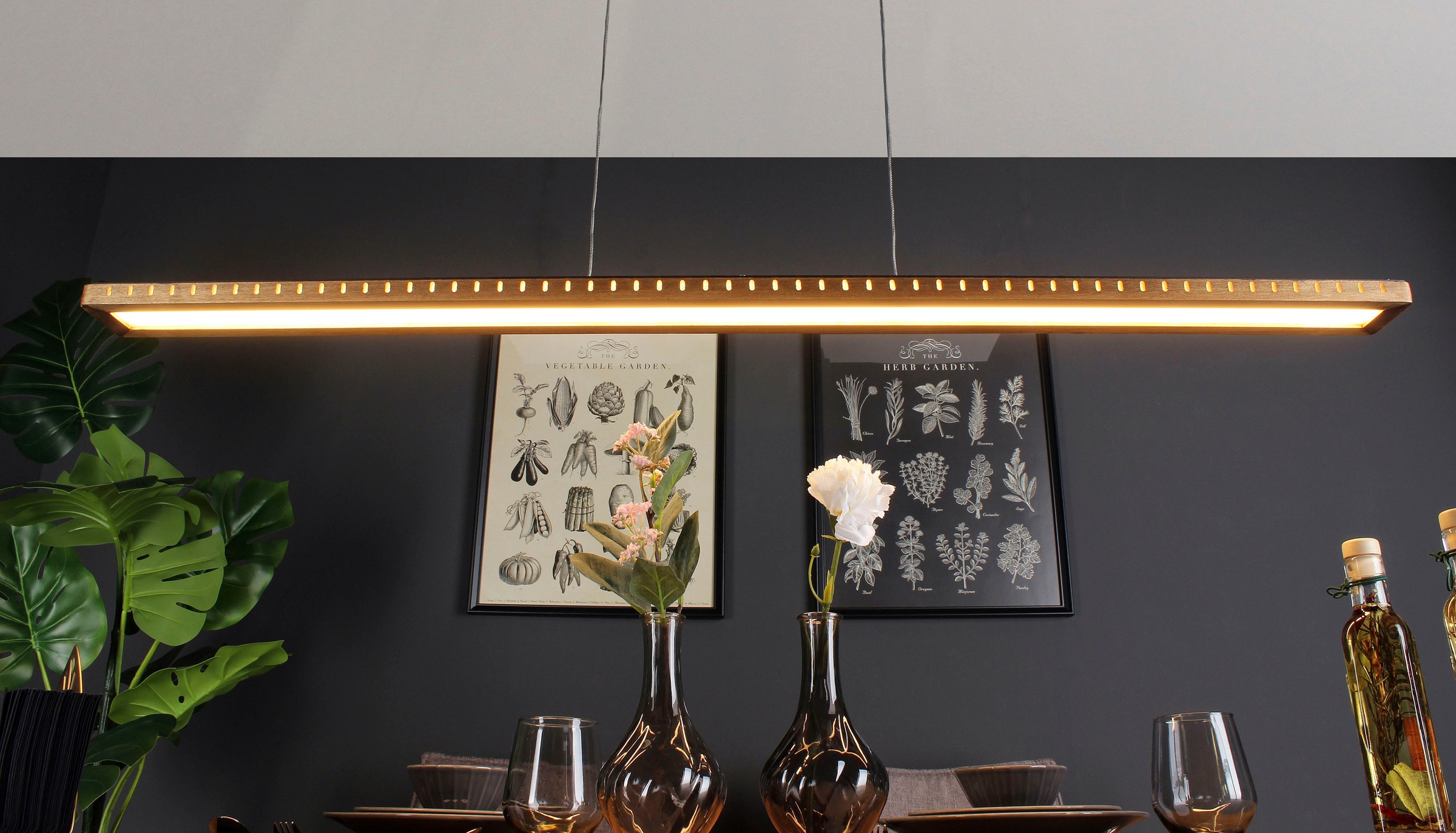 LUCE Design LED Pendelleuchte »Solaris«, Leuchtmittel LED-Modul | LED fest integriert